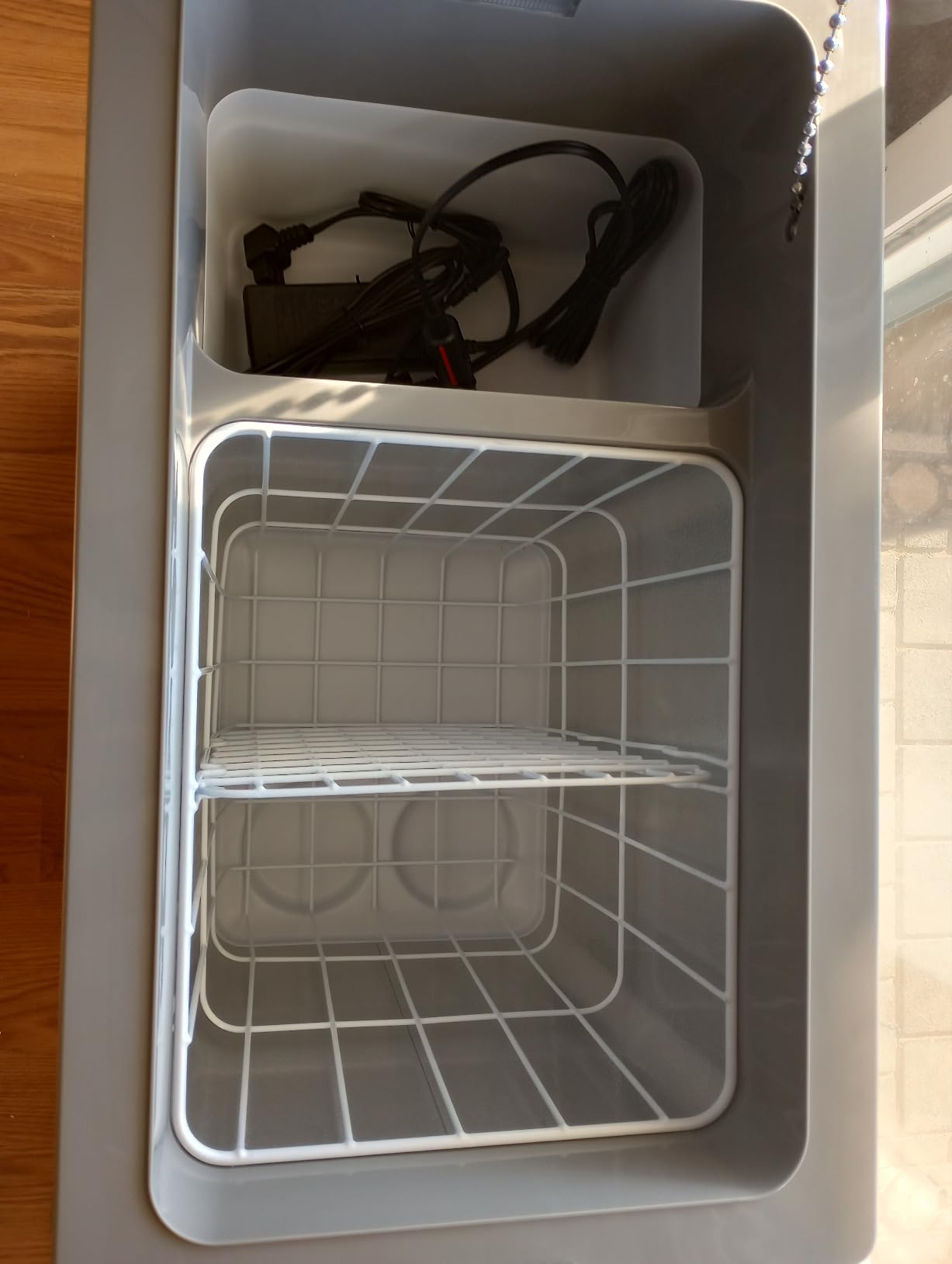 EKOJUCE 12V Refrigerator 53QT Portable Freezer Electric Cooler | APP Control, -4°F~68°F Car Fridge, 12/24V DC & 100-240V AC for Truck, RV & Travel customer photo 1