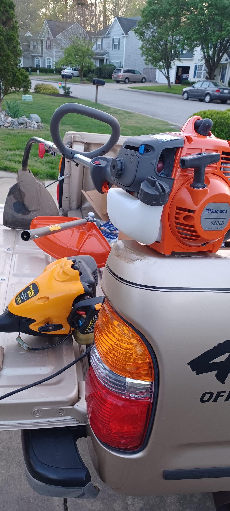 Husqvarna 130L Gas String Trimmer, 28-cc 2-Cycle, 18-Inch Straight Shaft Gas Weed Wacker with Rapid Replace Trimmer Head for Seamless String Reloading customer photo 2