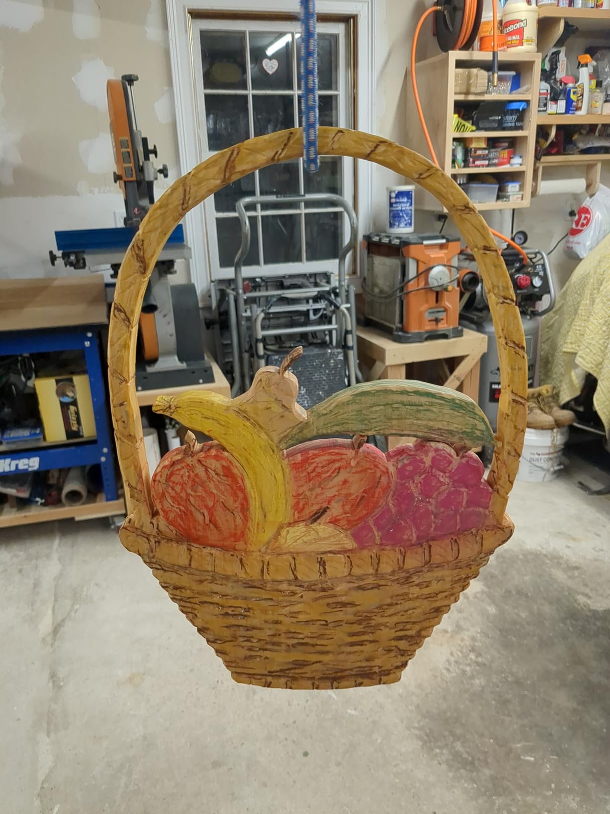 BUCKTOOL 22-Inch Scroll Saw, 1/5 HP 1.3A Power Scroll Saws for Woodworking | 360-1550 RPM Variable Speed, 27 x 13-Inch Worktable, Beveling Arm and 15/18 TPI Pinless Scroll Saw Blades for Angled Cuts customer photo 2