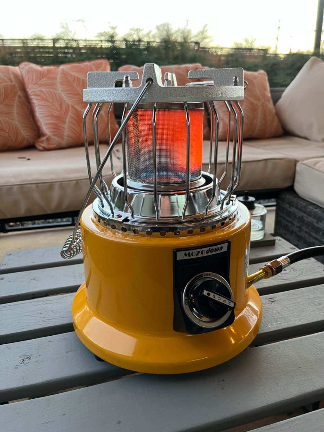 2 in 1 Propane Heater & Stove, 13000 BTU Portable Propane Heater with Handle, Outdoor Heater Gas Stove for Patio, Camping, Tent, Ice Fishing, Garage customer photo 1