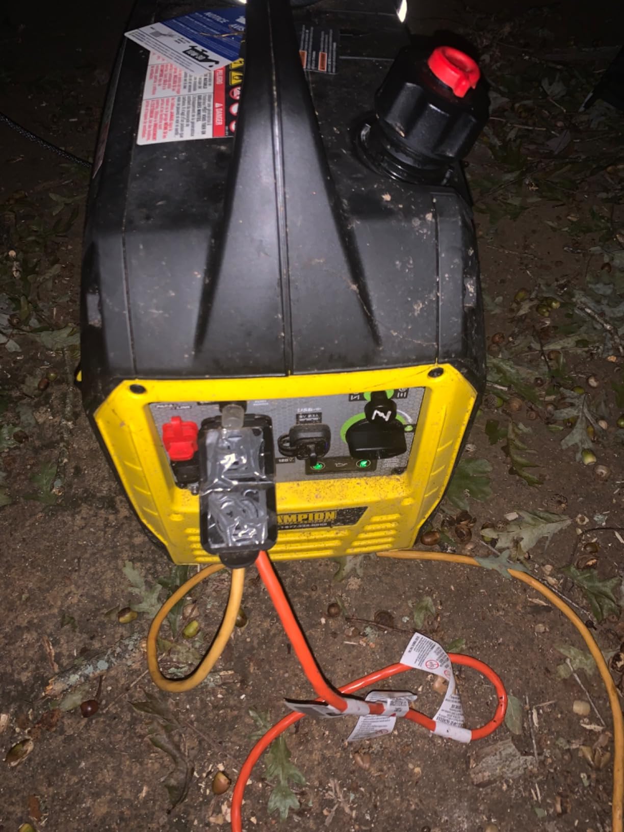 Champion Power Equipment 2500-Watt Ultralight Portable Inverter Generator with Quiet Technology and Free 3-Year Warranty | 39.7 lb, 53 dBA quiet customer photo 1