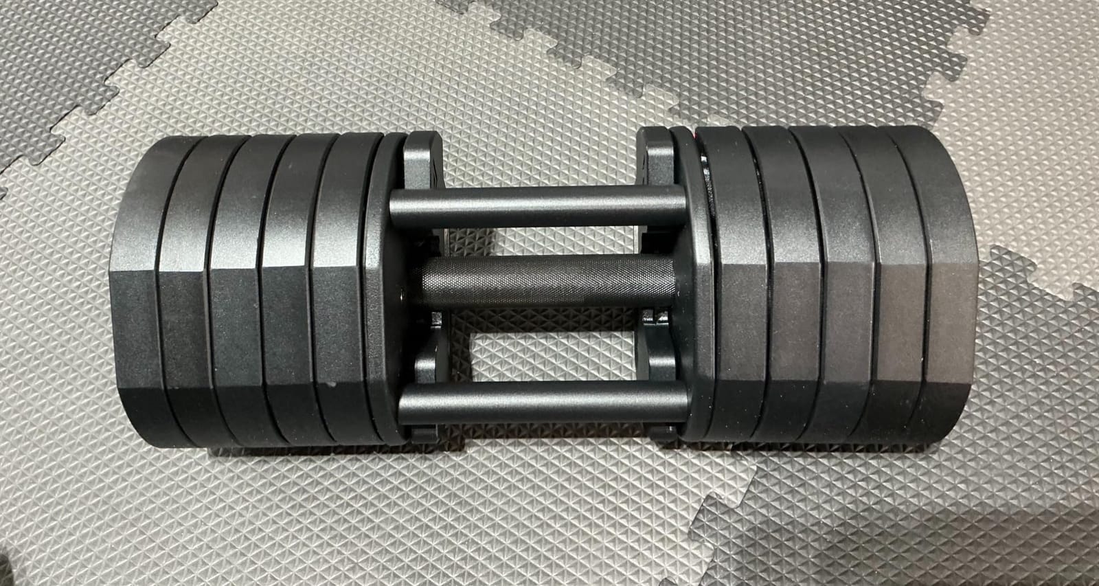REP Fitness QuickDraw Adjustable Dumbbell Set, Pair, 30/40/50/60 lb Each, Steel Plates, Knurled Handle, Lock-N-Load Switch, Space-Saving Compact Free Weights, Strength Training, Home Gym, Men & Women customer photo 1