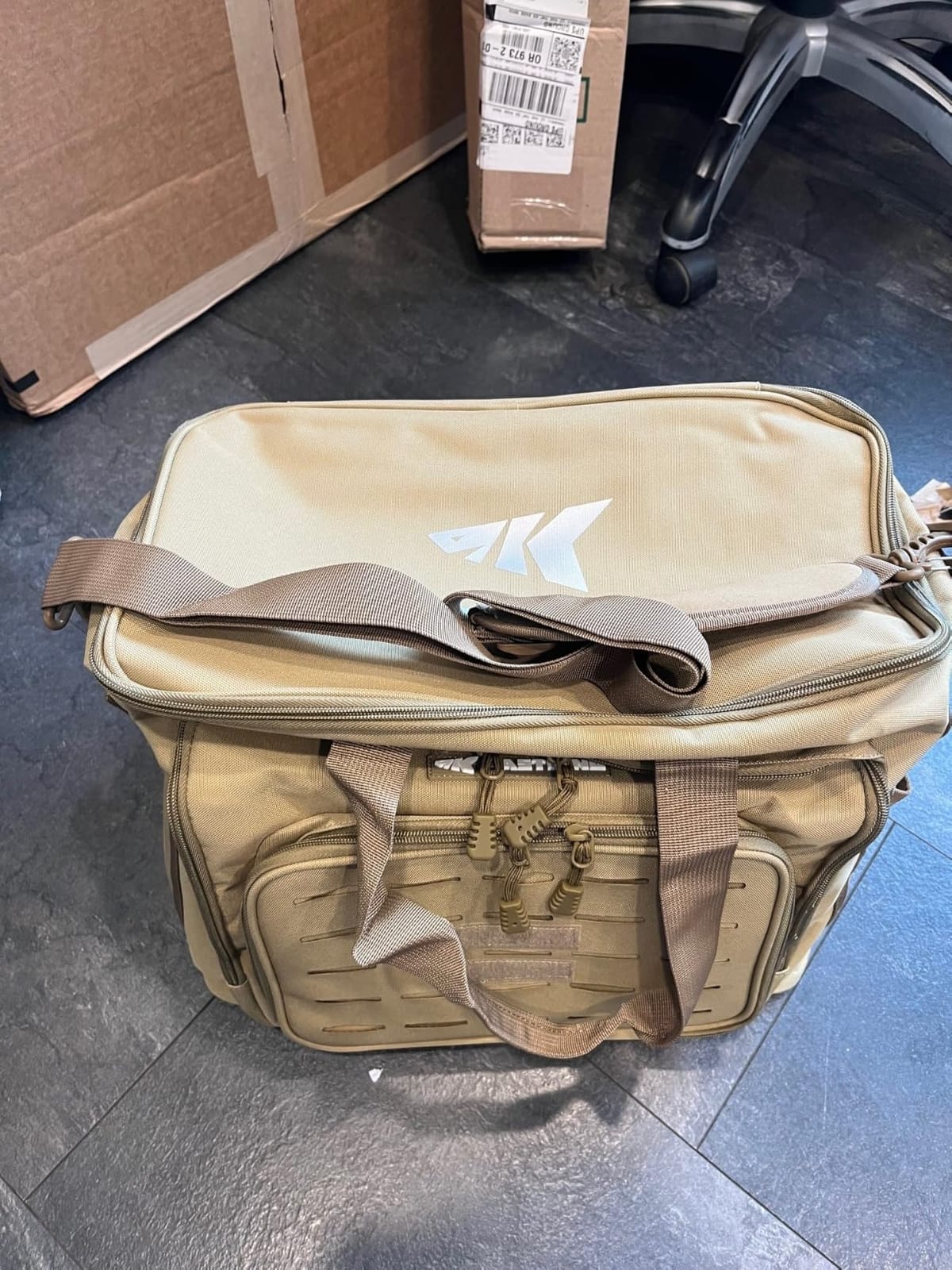 KastKing Karryall with Box Tackle Bag, Saltwater & Freshwater Gear Storage | 4 x 3600 Tackle Trays are included, Water-resistant, Padded Shoulder Strap, 20L, Store up to (6) 3600 size Lure Boxes customer photo 2