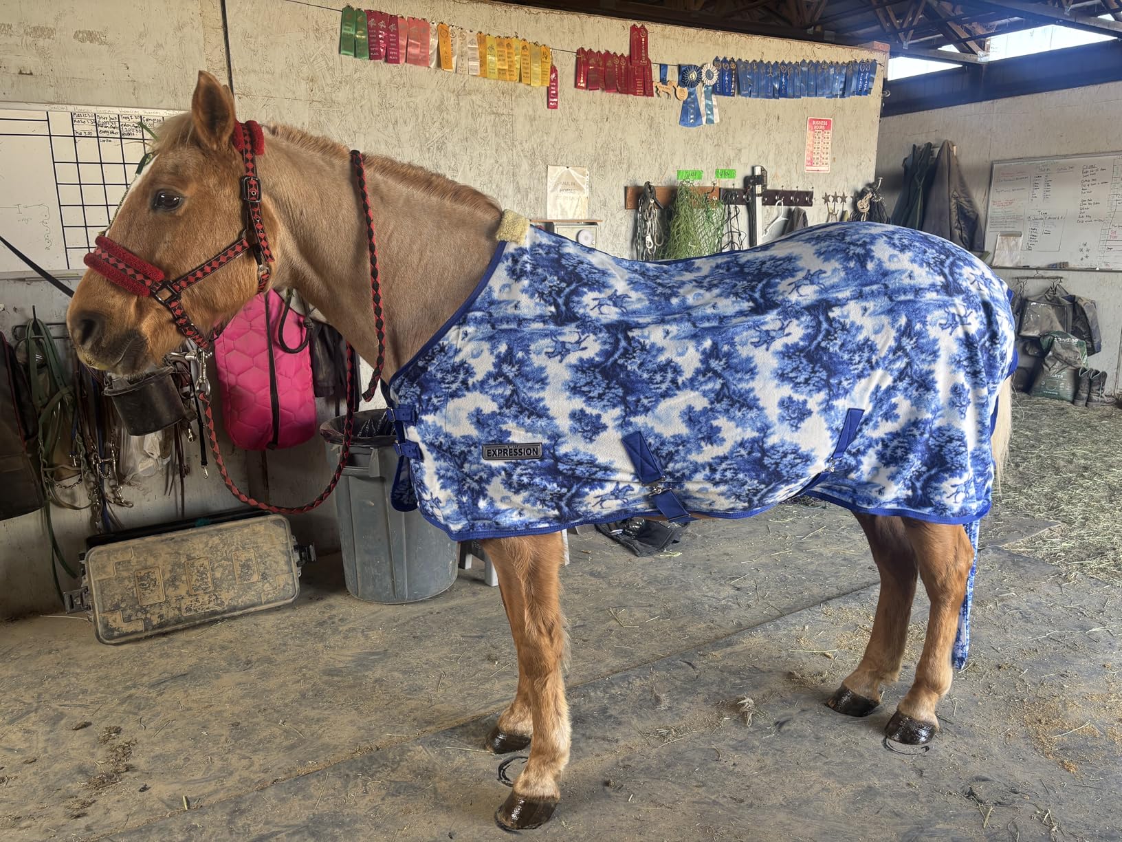 Jeffers Elite Fleece Cooler Blanket for Horses, 78