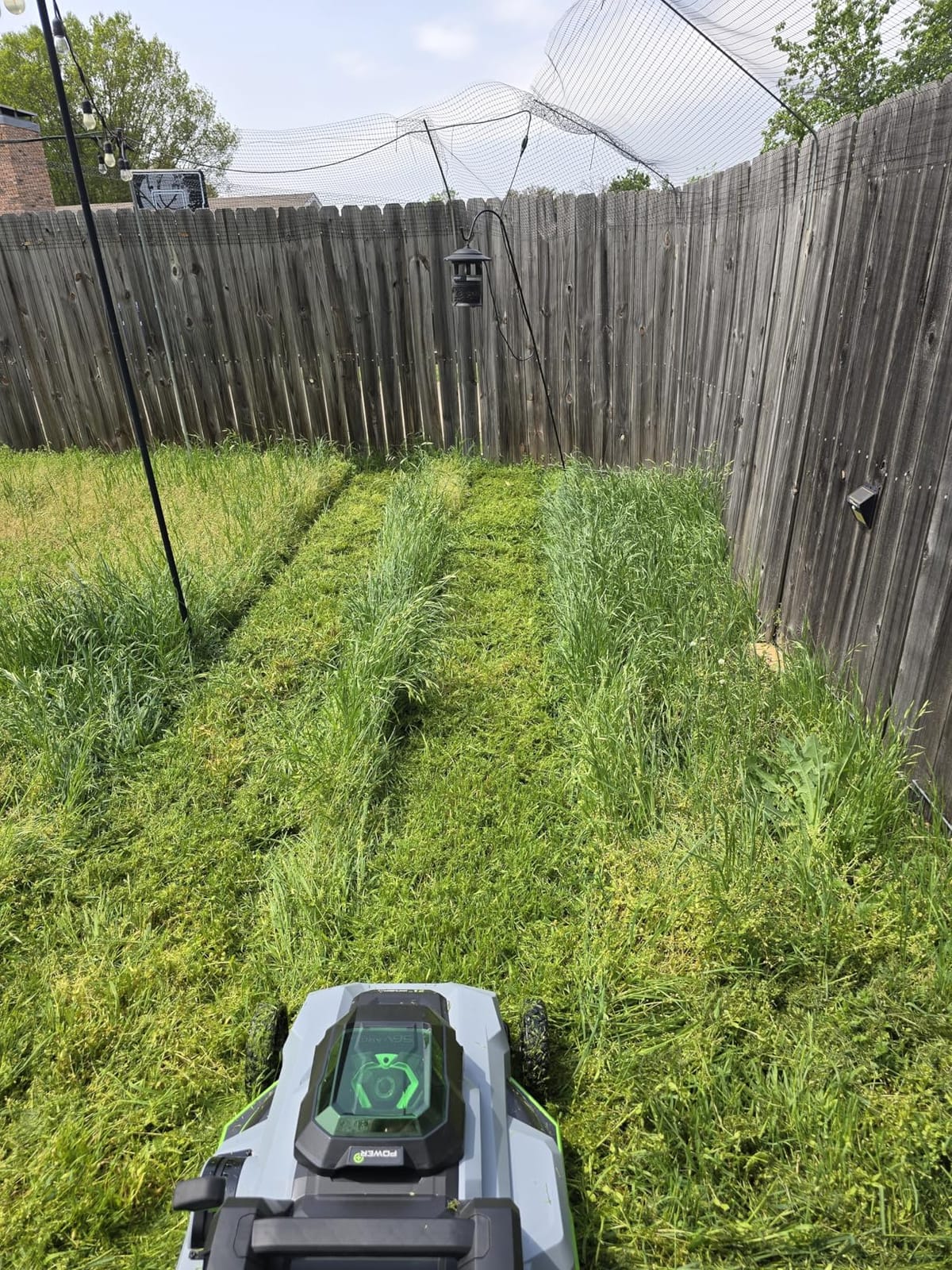 EGO Power+ Electric Lawn Mower, Self-Propelled Cordless with Touch Drive, Includes (2) 56V 4.0Ah Batteries and Rapid Charger - LM2122SP-2 customer photo 2