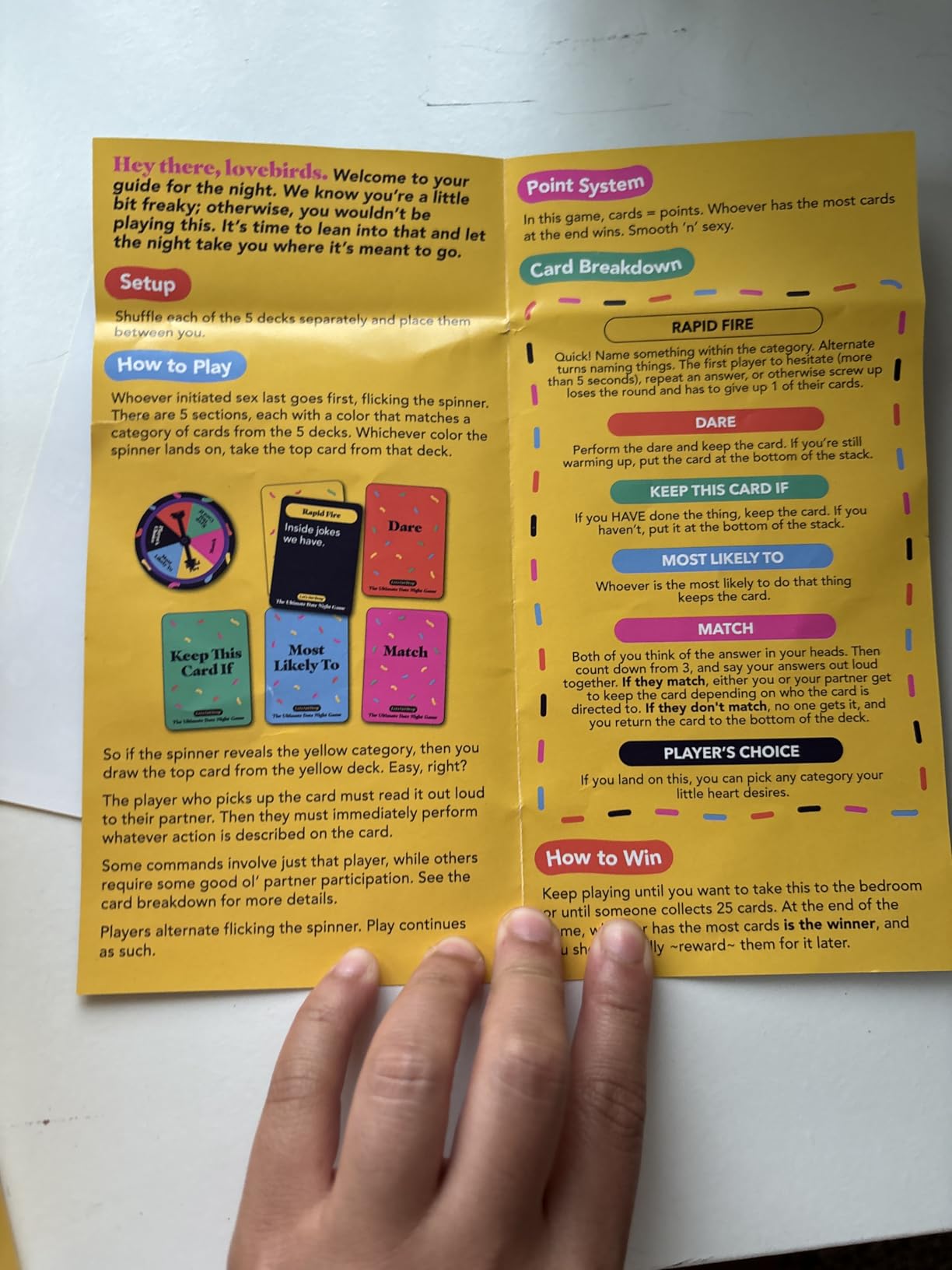 The Ultimate Date Night Game, A Fun Couples Game by Relatable | Relationship Card Game for Home Date Nights, Includes 200 Cards, Spinner, and Instructions customer photo 1
