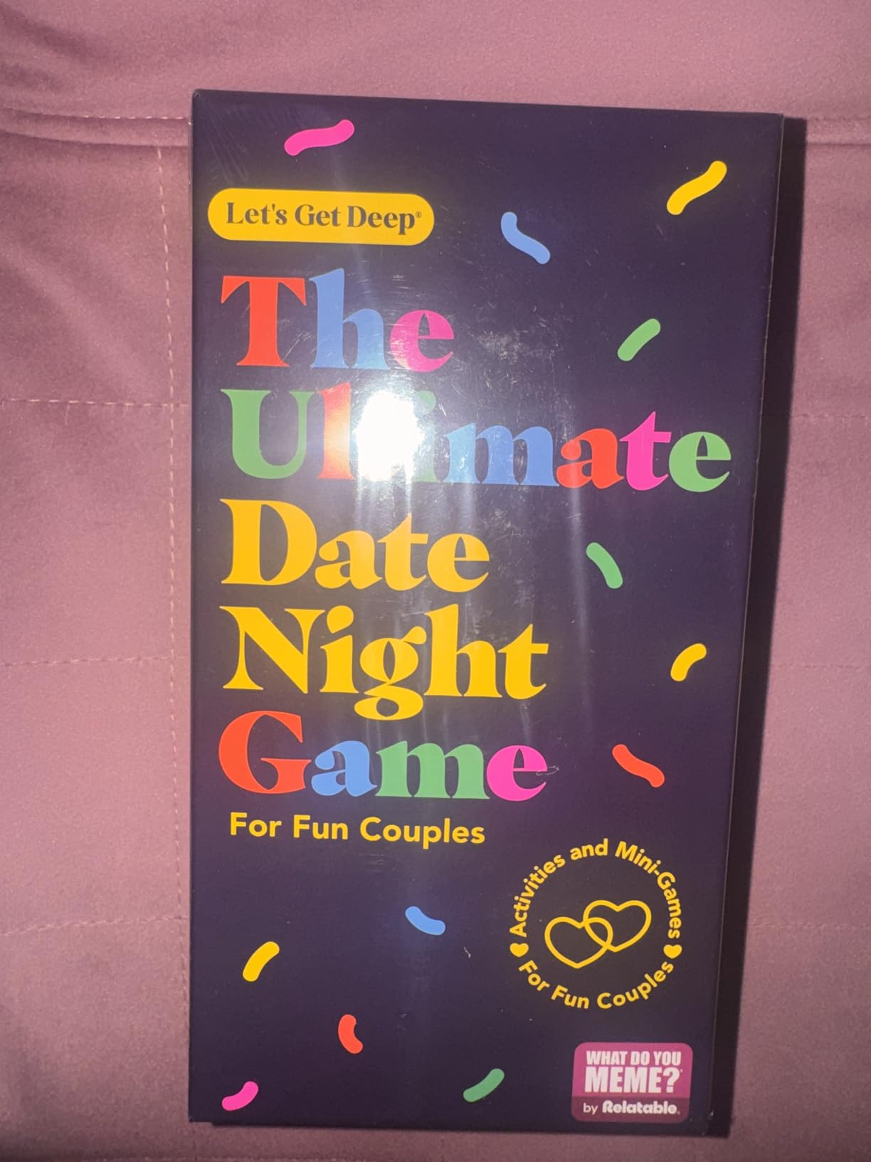 The Ultimate Date Night Game, A Fun Couples Game by Relatable | Relationship Card Game for Home Date Nights, Includes 200 Cards, Spinner, and Instructions customer photo 2