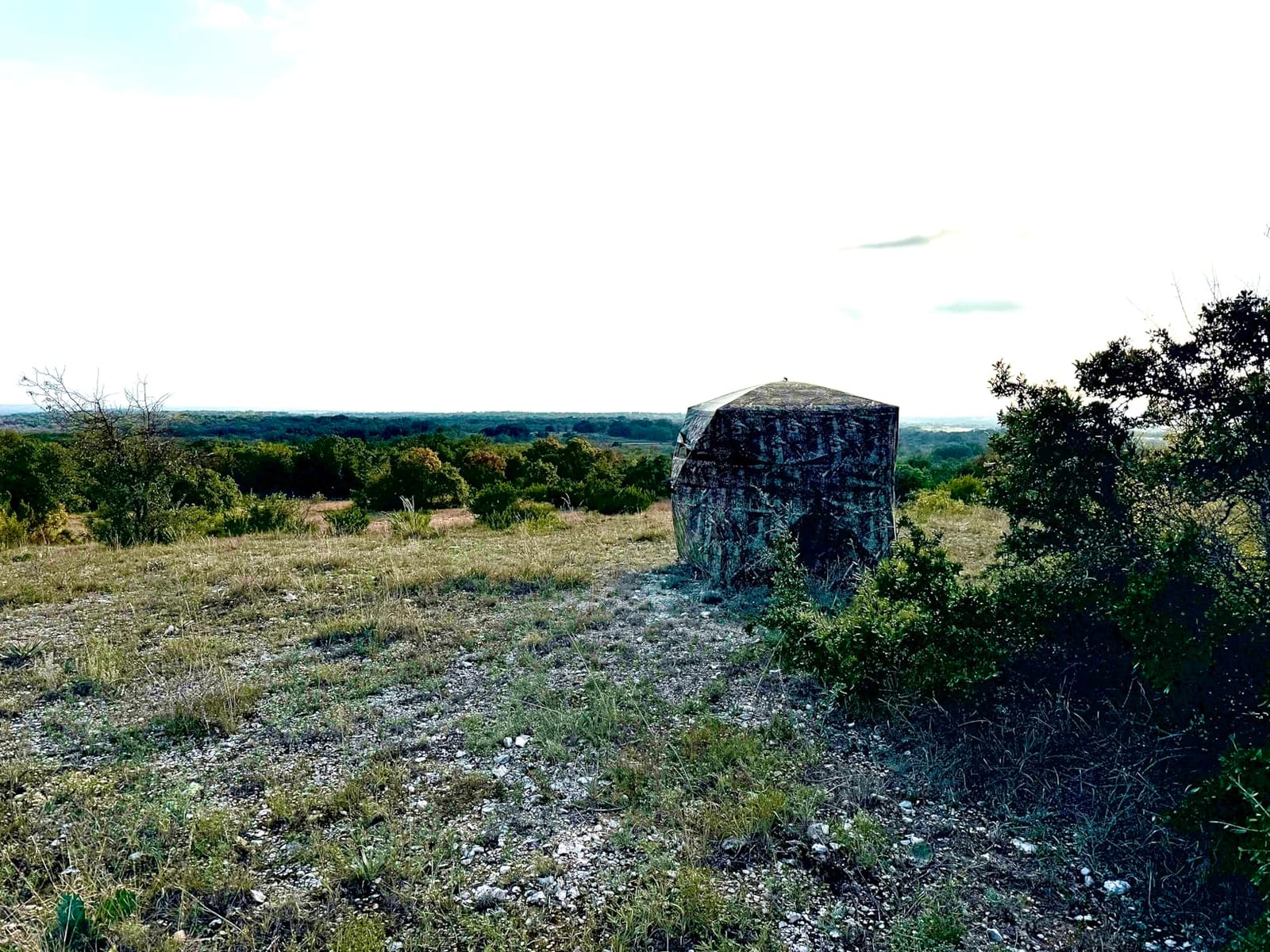 FUNHORUN Hunting Blind with Floor Mat, 360 Degree See Through Ground Blind customer photo 1