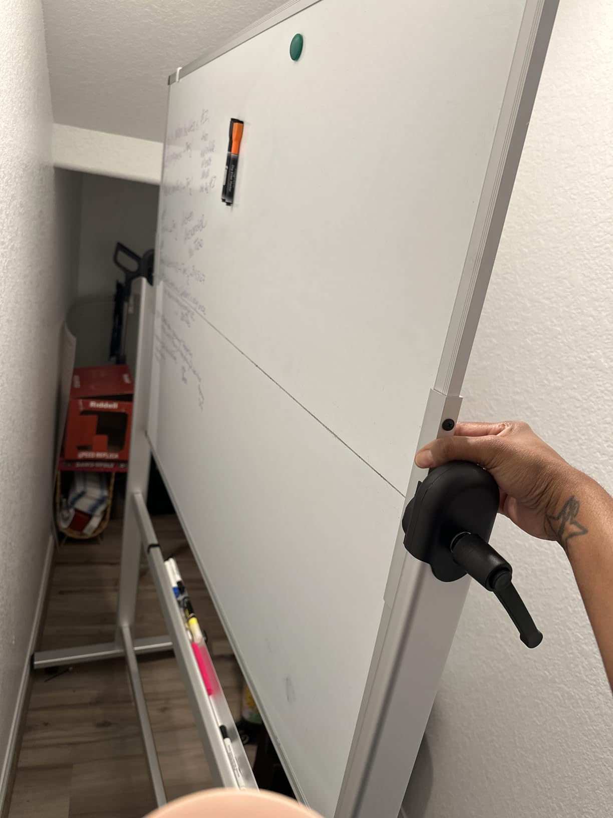 VIZ-PRO Rolling Whiteboard, 72