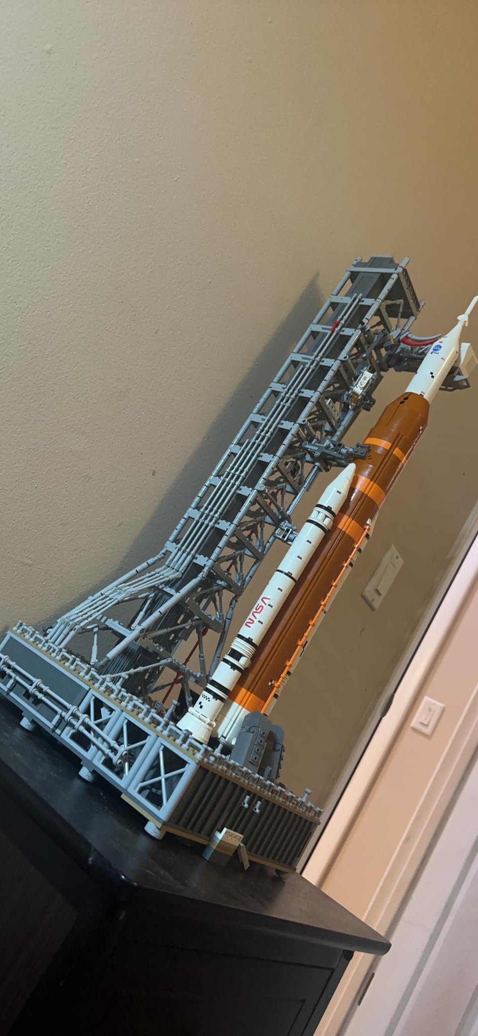 LEGO Icons NASA Artemis Space Launch System - DIY Rocket Model Building Set for Adults, Ages 18+ - Gifts for Birthdays - Unique Bedroom Decoration for Space & NASA Lovers - 10341 customer photo 1