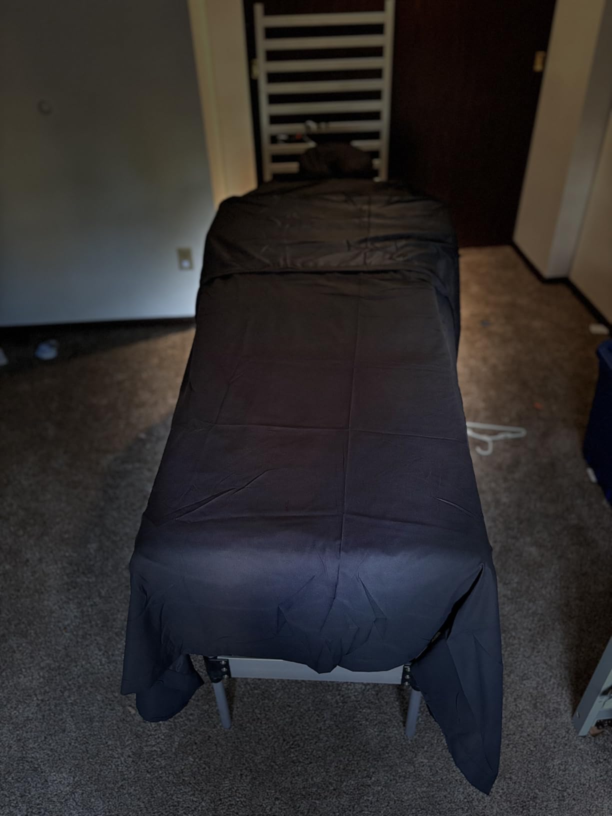 Brelley 3 Sections Aluminum Adjustable Massage Table Portable 22.8