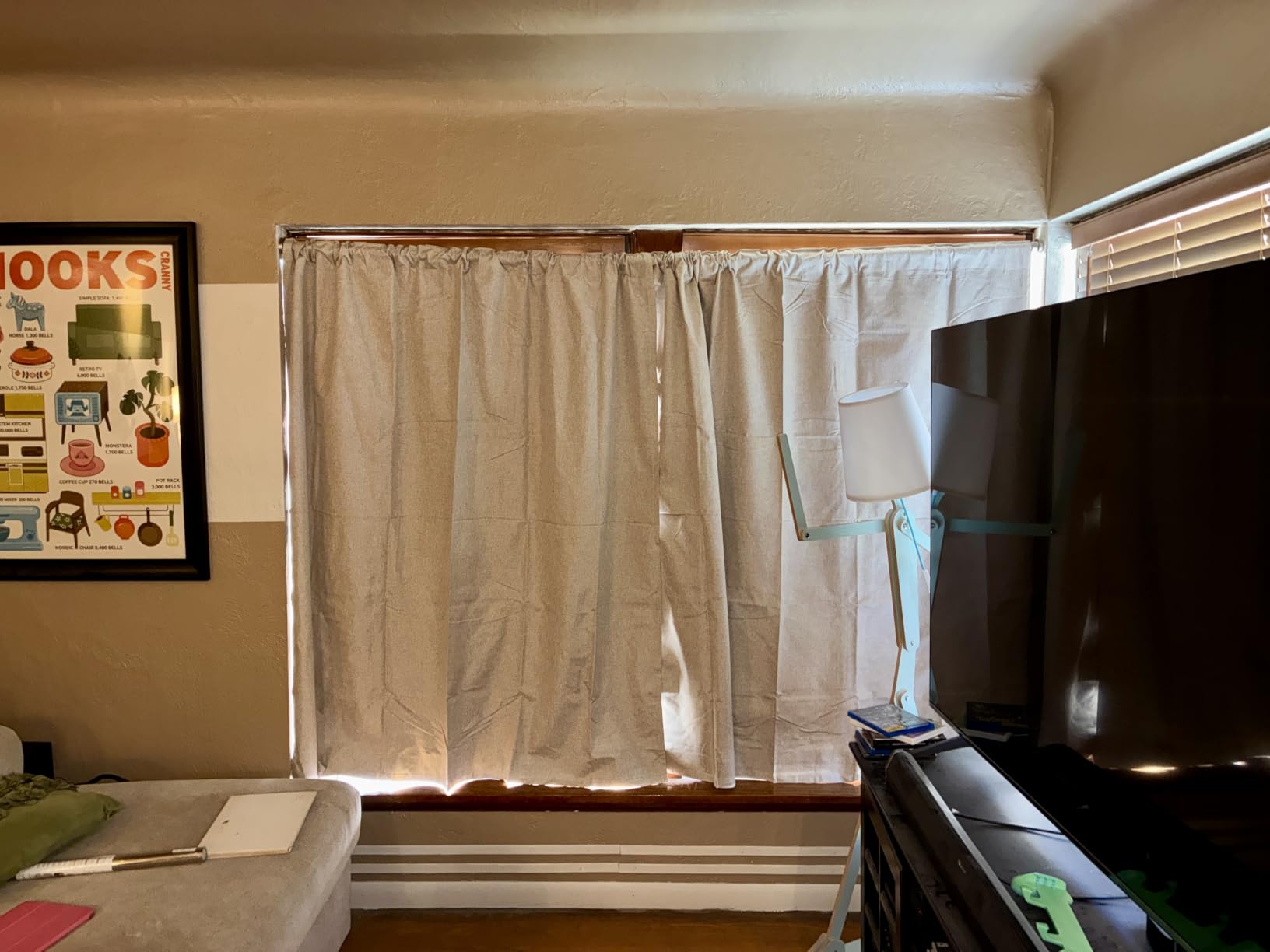 Mcrbeay Shower Curtain Rod, 1