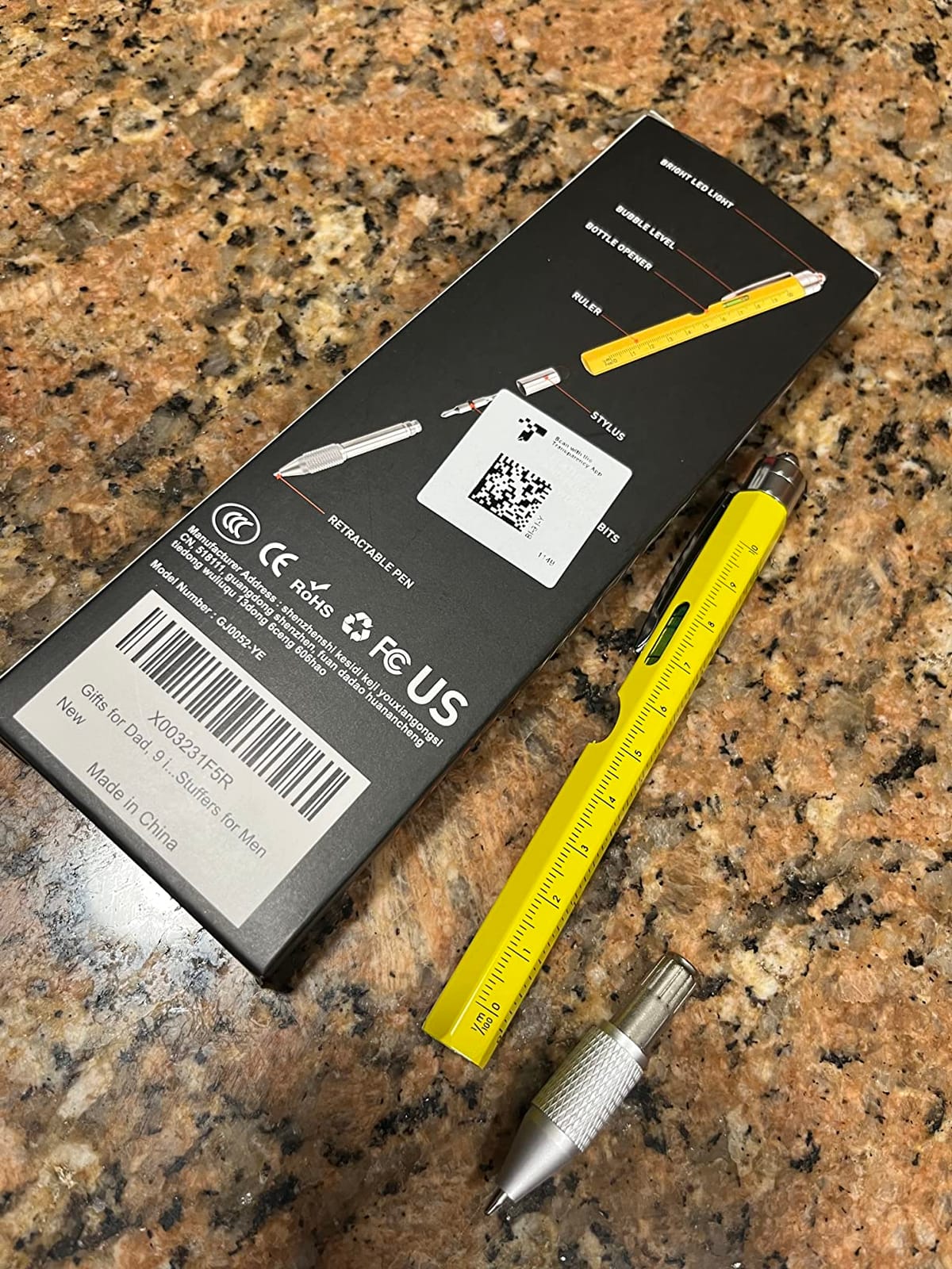 BIIB Mens Gifts for Him Dad 9-in-1 Multitool Pen, Fathers Day Gift Ideas | Anniversary Birthday Gifts for Men Him, Personalized Fathers Day Gift Ideas, Gift for Mens Who Have Everything customer photo 2