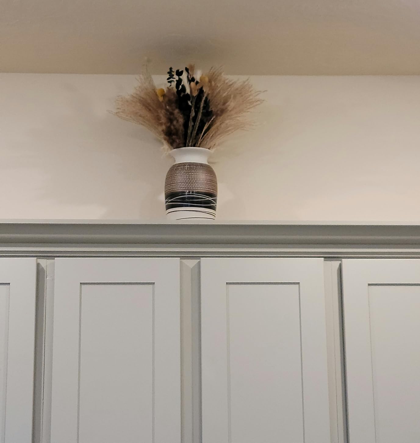 Ceramic Rustic Farmhouse Vase, 12.6