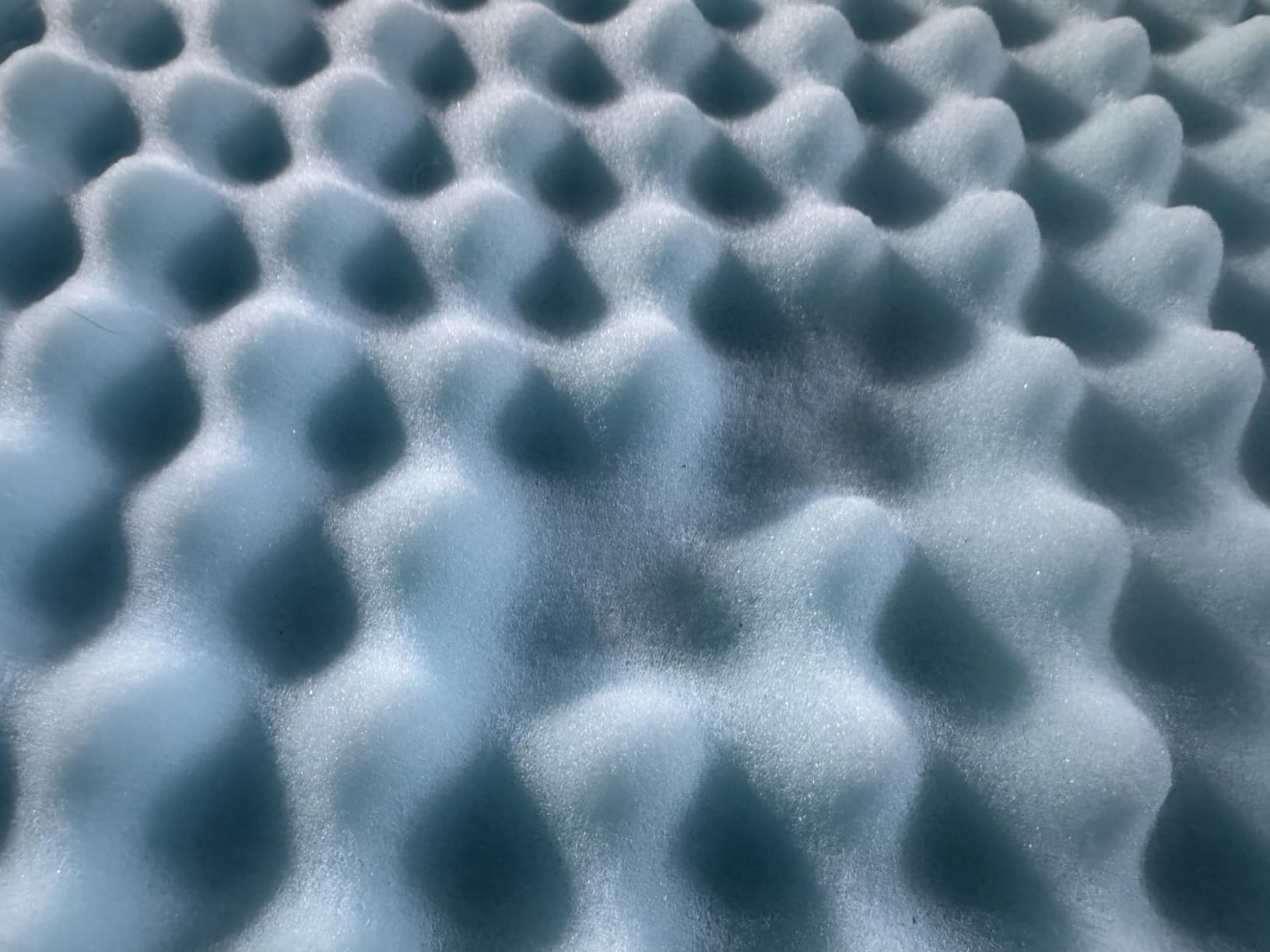 Airflow Foam Mattress Topper, Egg Crate Foam Pad, Hospital Mattress Pad and Bed Topper for Support, Pressure Relief and Weight Distribution, Hospital Size Mattress, 2x33x72 Made in USA by Foam Global customer photo 2