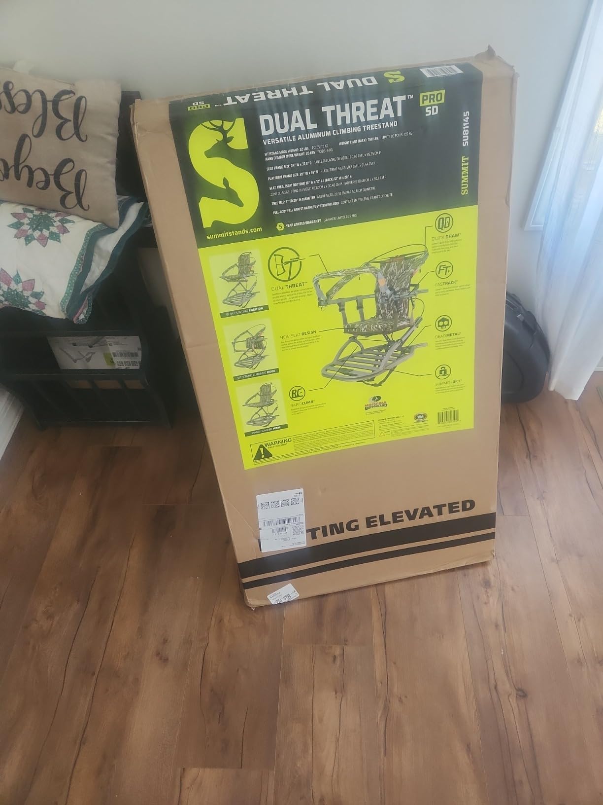 Summit Treestands Dual Threat PRO SD Climbing Treestand customer photo 1