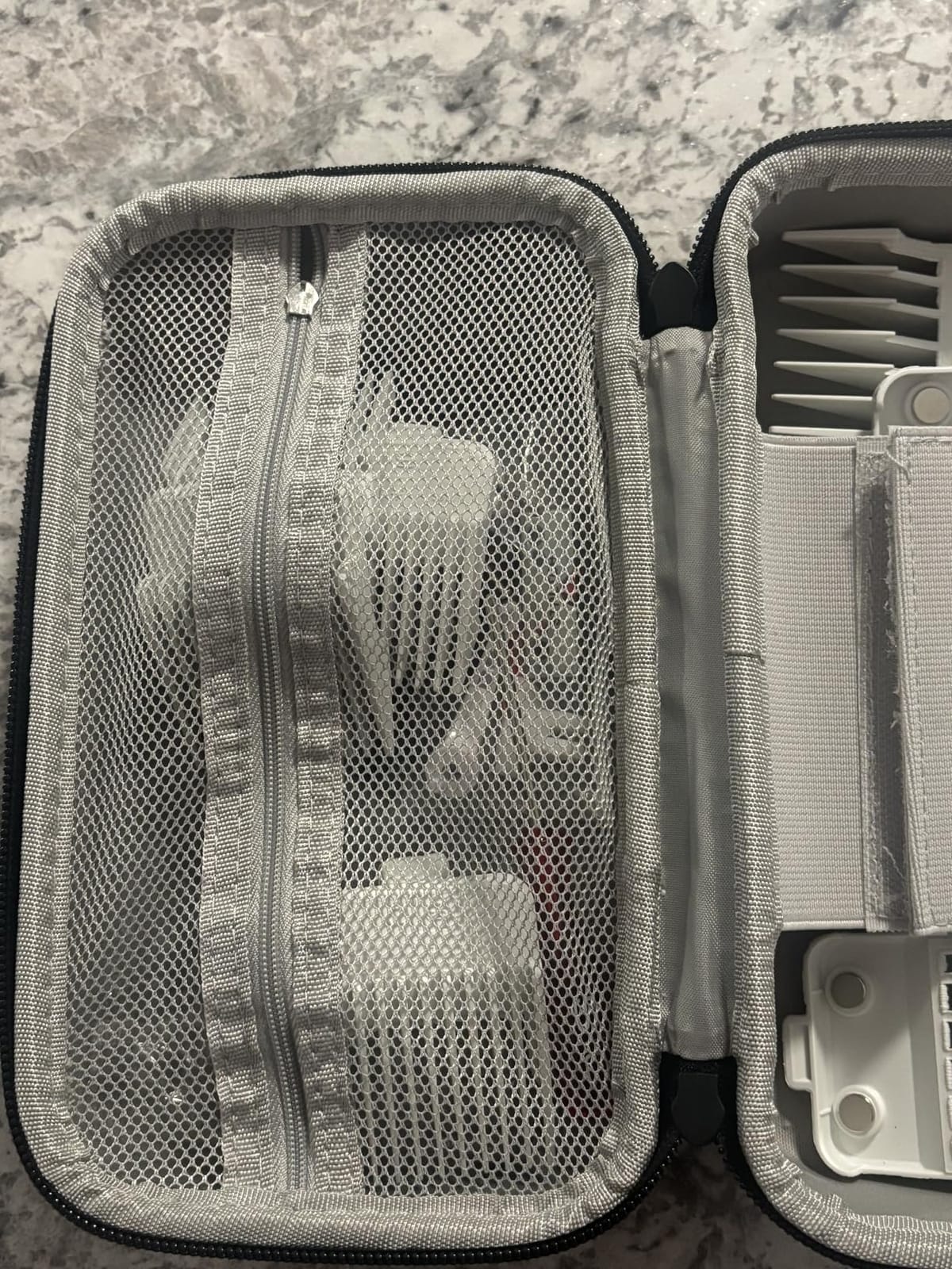 Stylecraft On-The-Go Barber Carry Travel Case with Zipper & Multi-Pockets | Professional Hair Clipper, Trimmer, Shaver Storage Case, Nylon, Zipper and Mesh Pocket customer photo 1