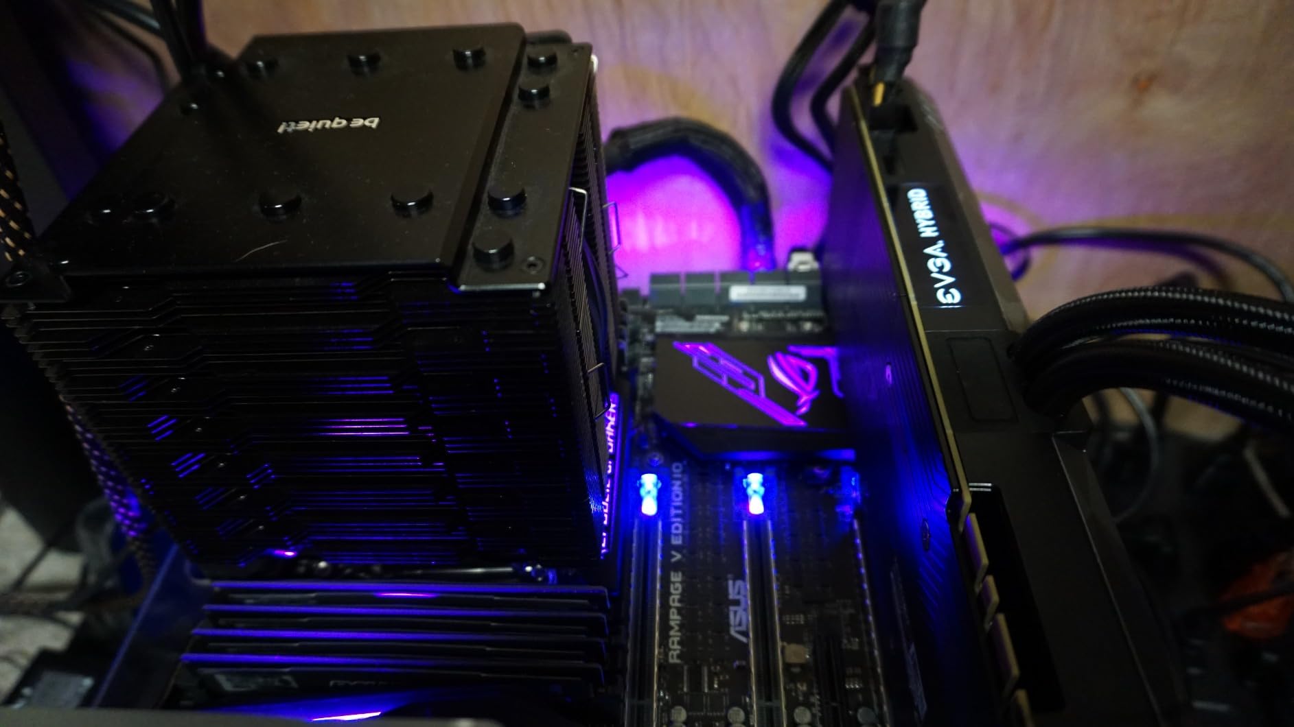 PC Creative Assembly Frame Test Bench,Open Air Frame Case, DIY Computer Motherboard Case Rack, ITX ATX MATX/EATX Open Aluminum Frame Chassis (E-ATX) customer photo 1