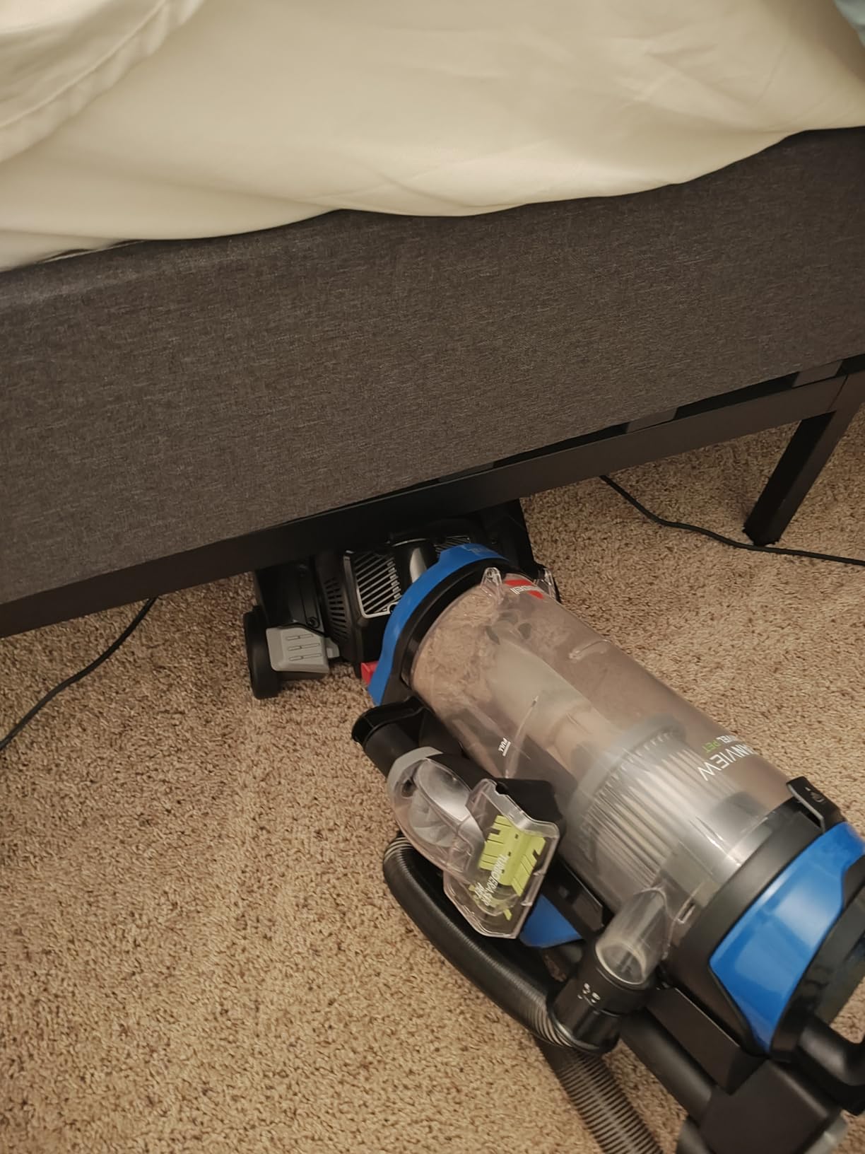 Bissell CleanView Swivel Vacuum, Triple Action Brush Roll, 3836 | Multi-cyclonic suction; extension wand; easy-empty dirt tank; swivel steering for maneuverability customer photo 2