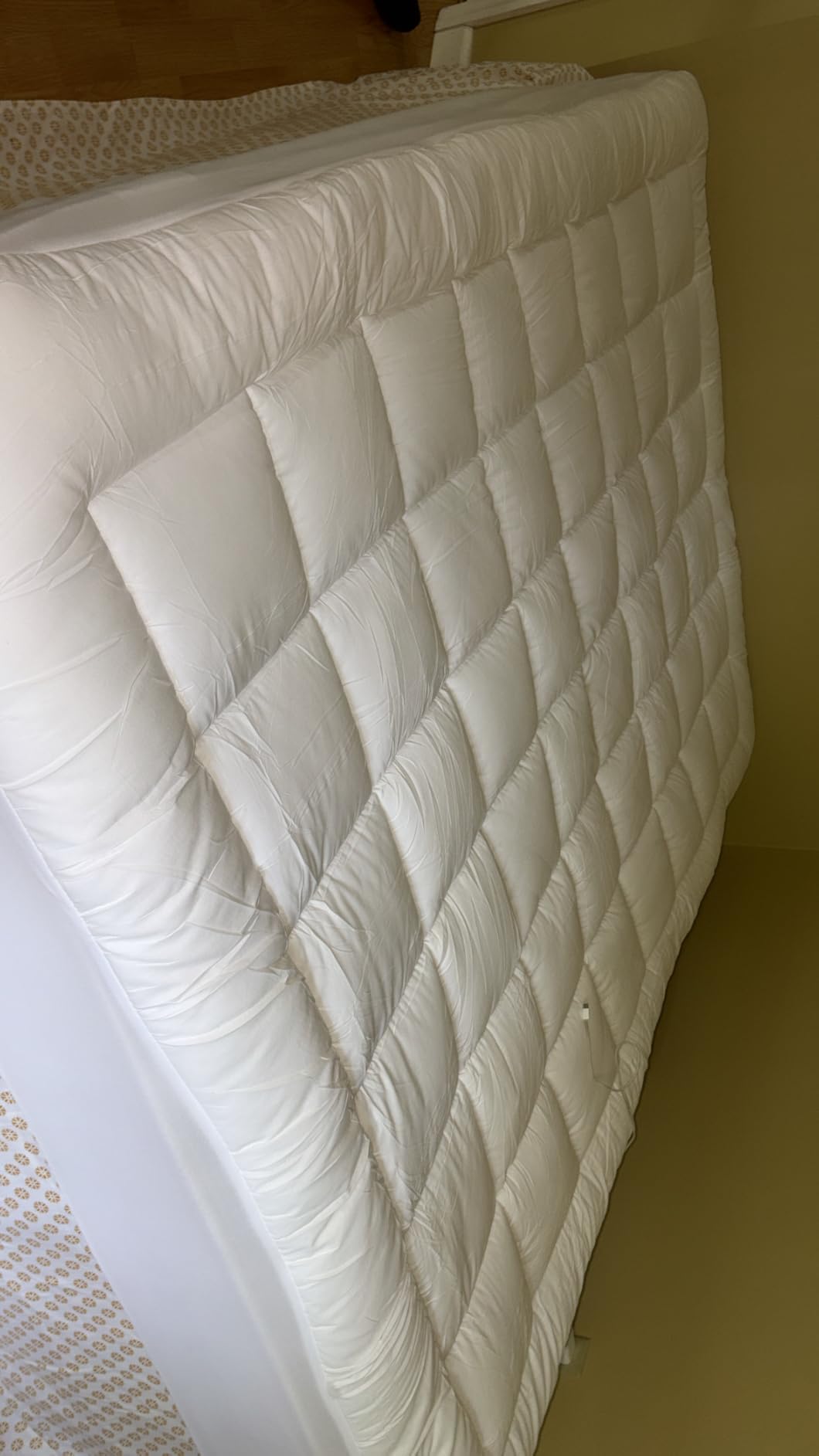 Niagara Sleep Solution 100% Cotton Top Queen Mattress Topper, Pillow Top | Cloud-Like Mattress Pad, Cooling, Breathable, 20
