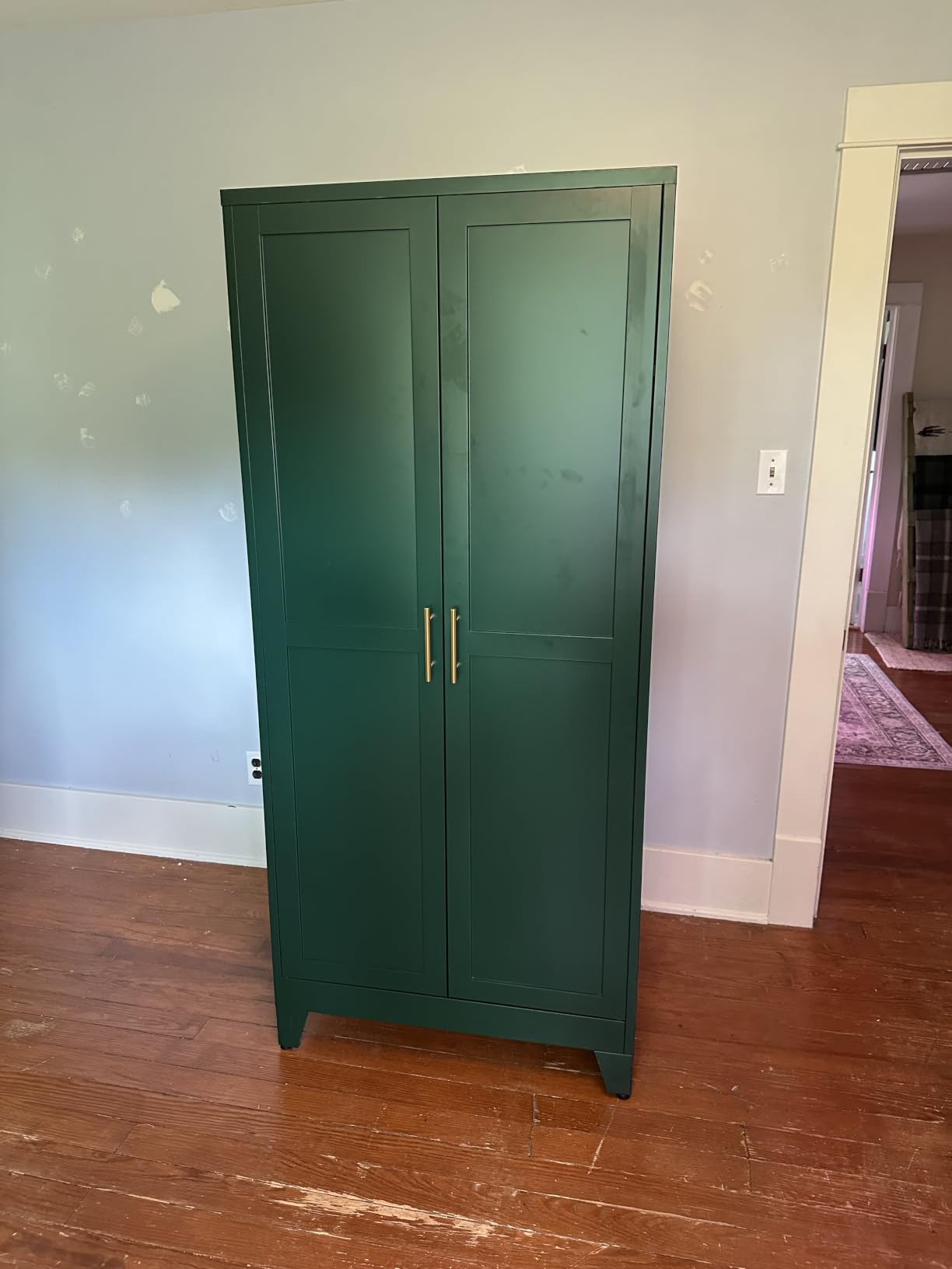 erosoei Metal Armoire Wardrobe Closet, 71