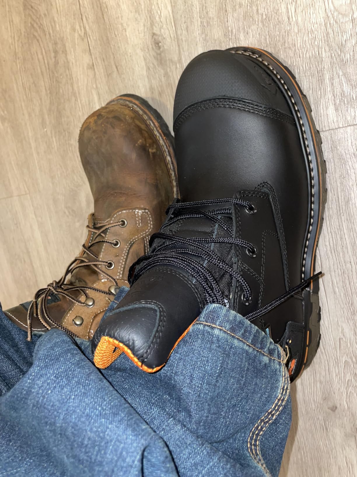 Timberland PRO Men's Boondock 6 Inch Composite Safety Toe Waterproof Industrial Work Boot customer photo 2
