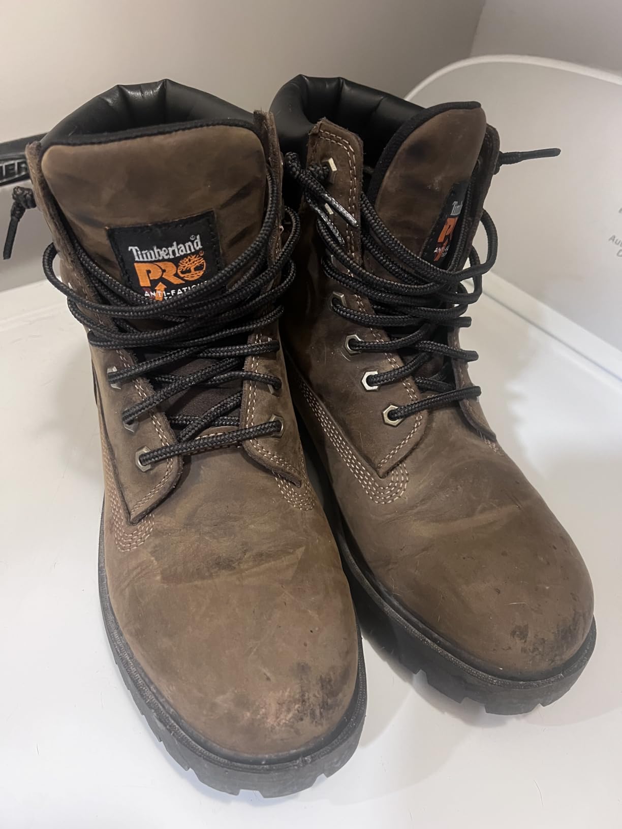Timberland PRO Men's Direct Attach 6 Inch Soft-toe Insulated Waterproof Industrial Work Boot customer photo 2