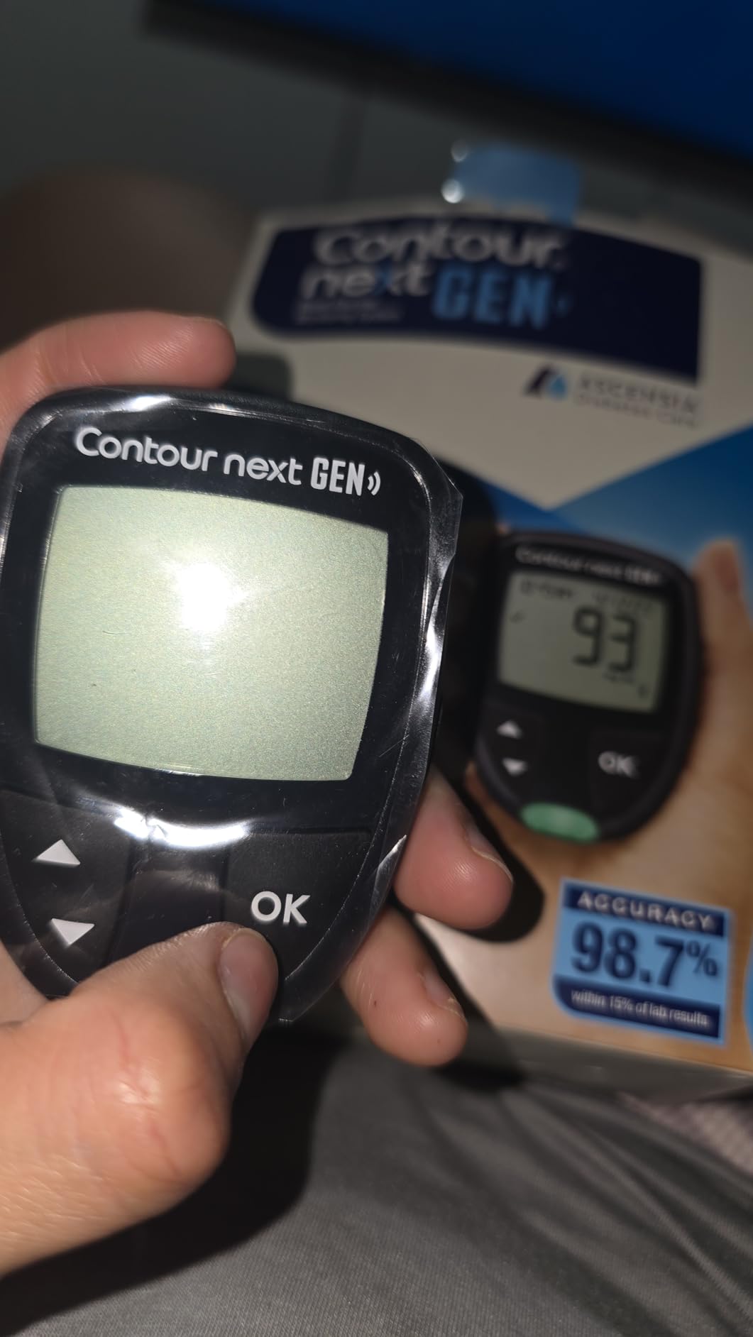 Ascensia CONTOUR NEXT GEN Blood Glucose Monitor All in One Kit + 20 Strips | Includes 20 Test Strips, Accurate Blood Sugar Monitor, Easy-to-Use Glucose Meter, Portable, Reliable Diabetes Testing Kit customer photo 1