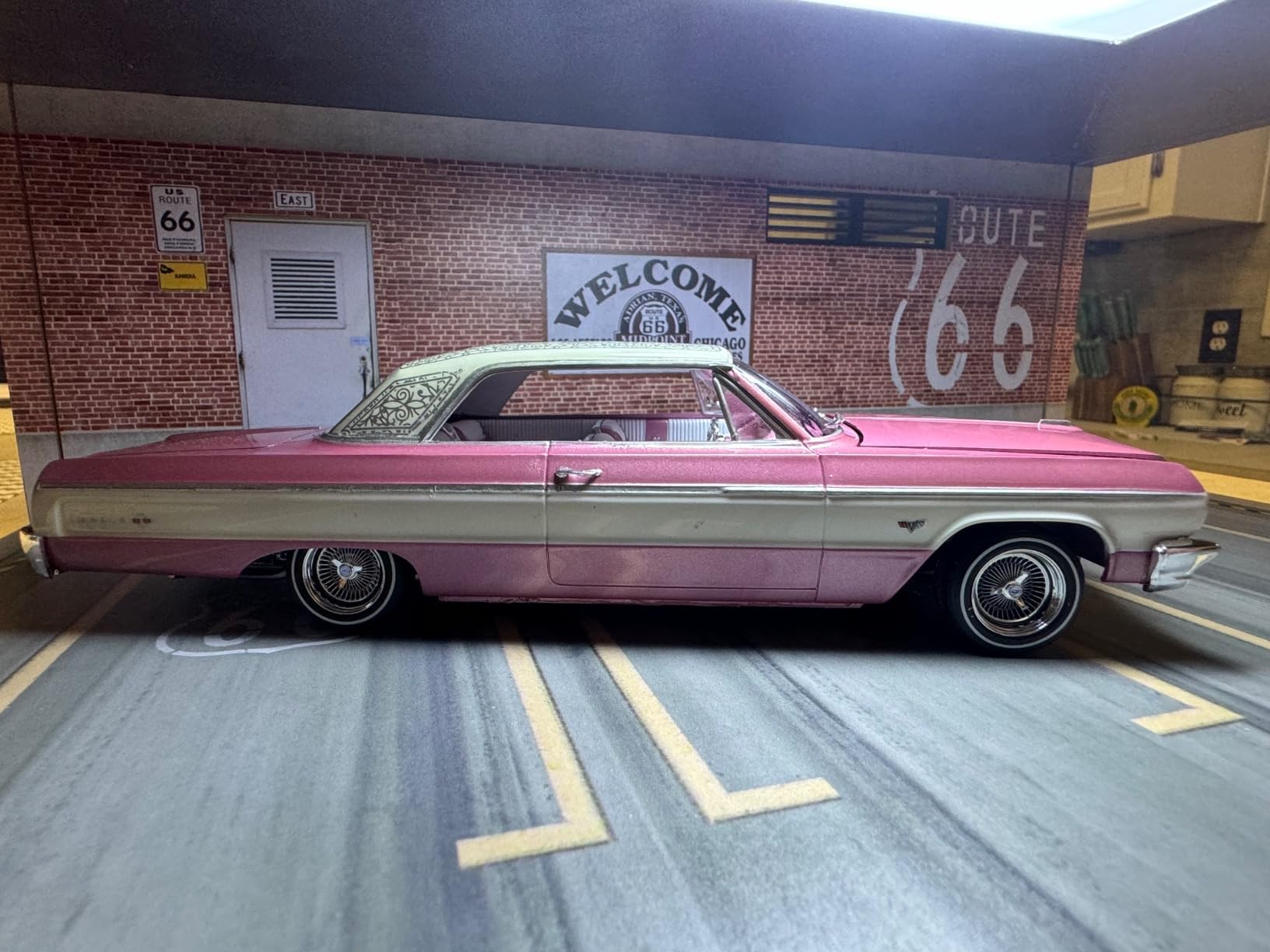 Revell 1964 Chevrolet Impala SS Lowrider Plastic Car Model Kit - 1:25 Scale | 1:25 scale model car kit, '64 Chevy Impala SS Lowrider, 154 parts, skill level 4, detailed kit for builders ages 12+ customer photo 1