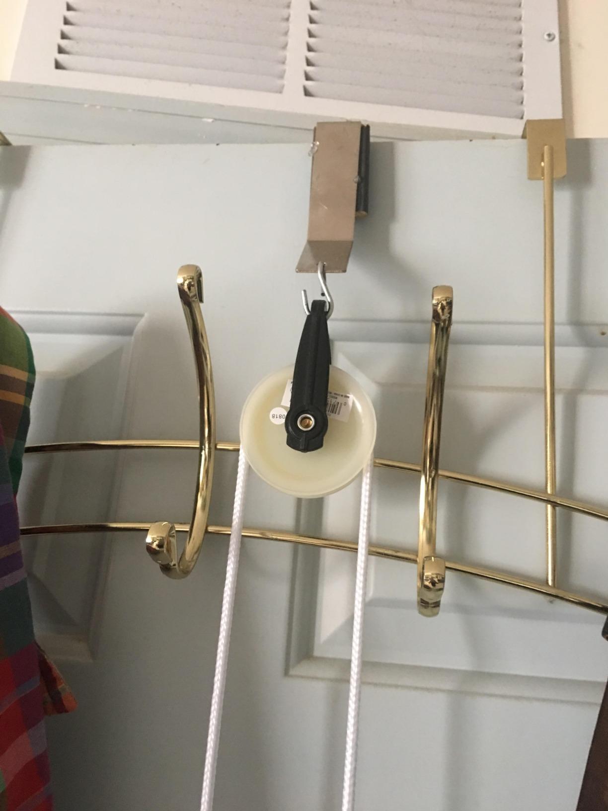 RangeMaster EconoRanger Shoulder Pulley for Over The Door Physical Therapy | Arm Rehab, Rotator Cuff and Surgery Recovery, Pulleys to Alleviate Shoulder Pain | Metal Bracket Door Attachment (Black) customer photo 2