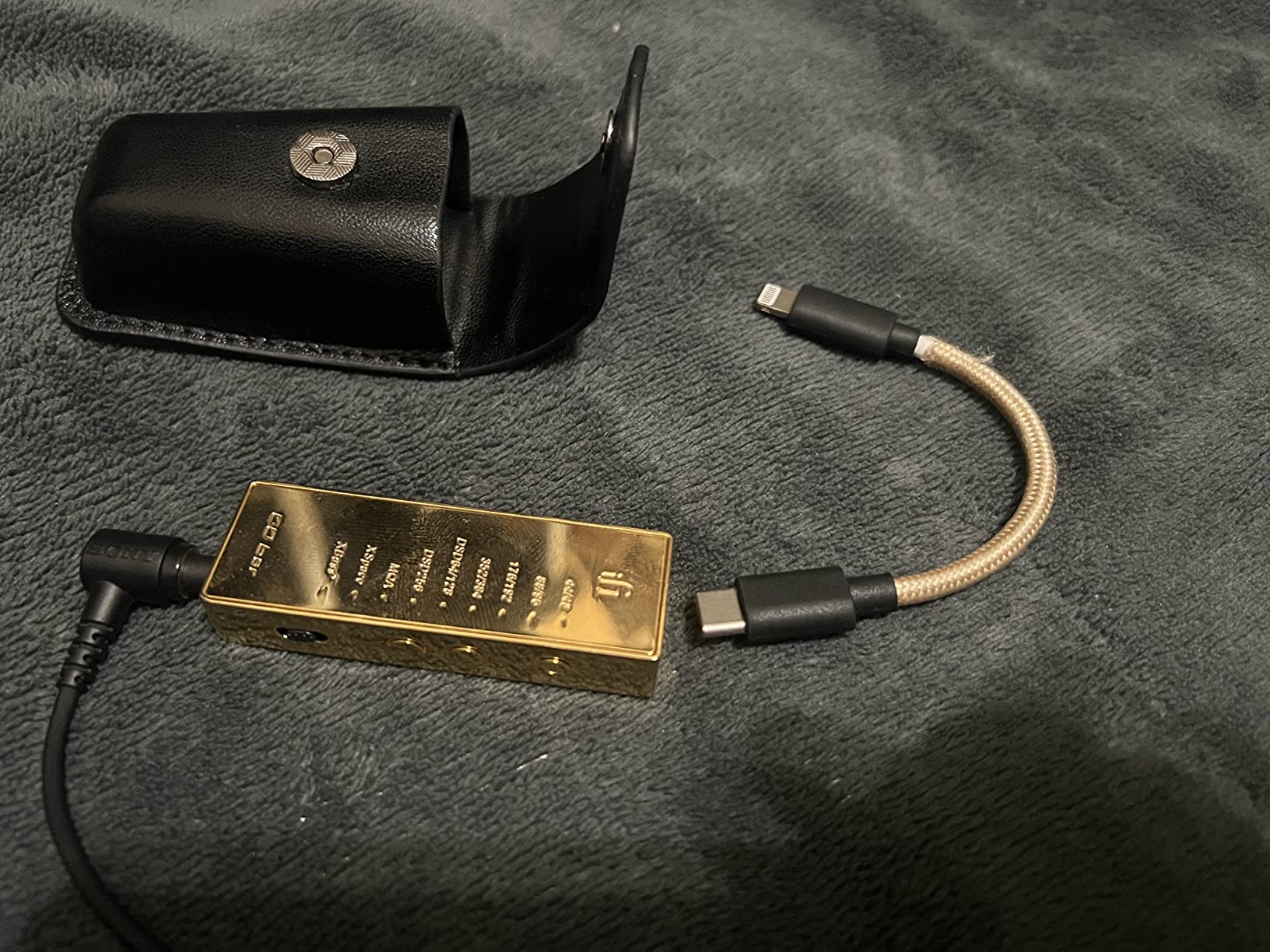 iFi GO bar Kensei - Portable DAC/Headphone Amp Featuring K2HD Technology - Hi-Res PCM 384kHz/DSD256 - Analogue XBass+ and XSpace Processing customer photo 1