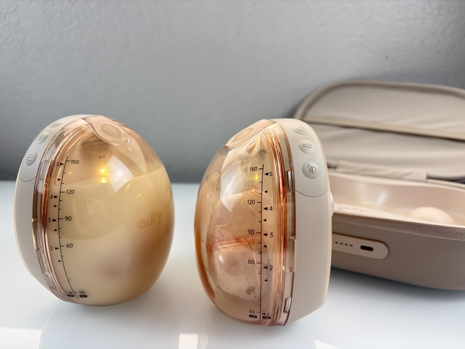 eufy Security Heated Wearable Breast Pump S1, HeatFlow, Hands-Free customer photo 1