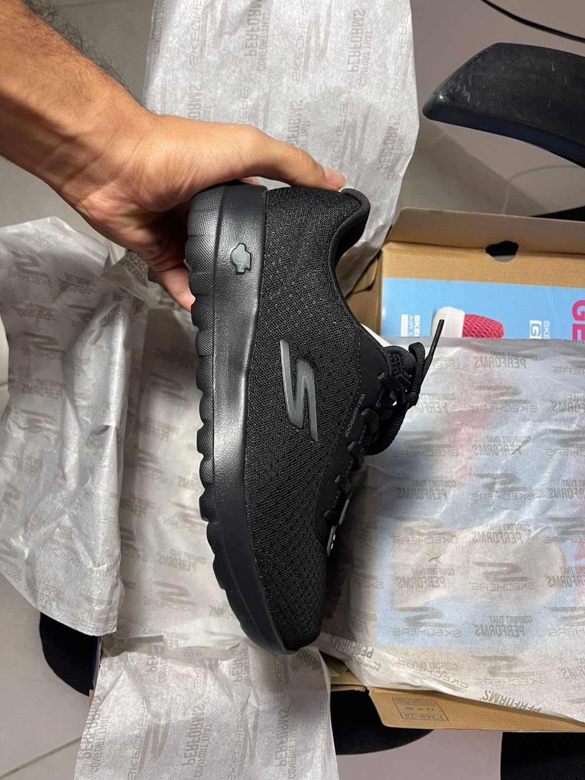 Skechers Women's Go Walk Joy Sareh Waterproof Sneaker customer photo 2