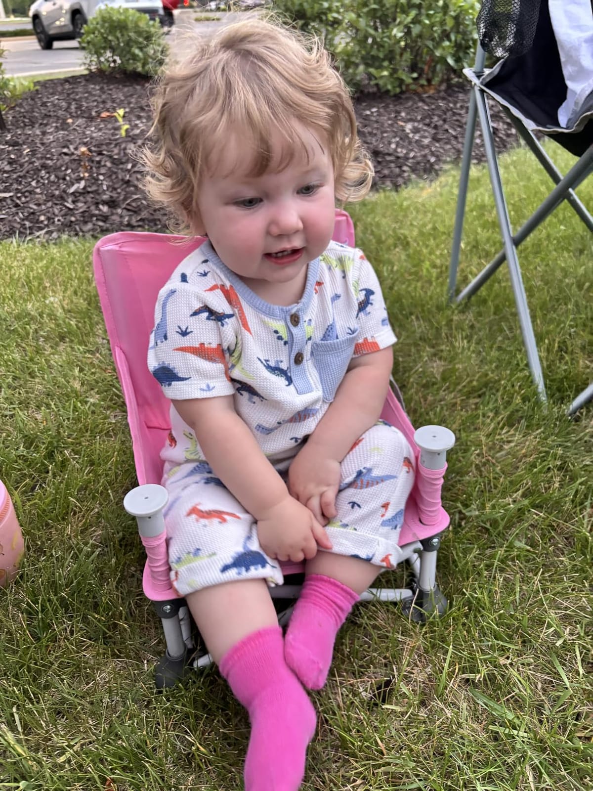 Bright Starts Pop 'N Sit Portable Booster, Indoor/Outdoor Use, Floor Seat with Feeding Tray, Teal, 6 Mos - 3 Yrs customer photo 2