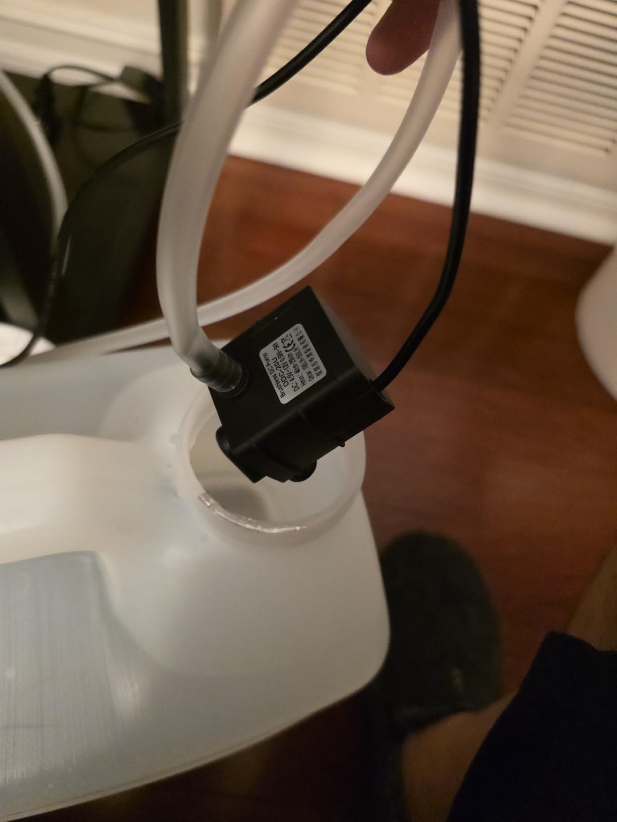 Saltwater Auto Top Off - Reliable, Compact, No External Box | mini top off, one piece probe, sealed, no flood, nano sump, rimless tank, easy setup, silent, reef safe, AI smart customer photo 1