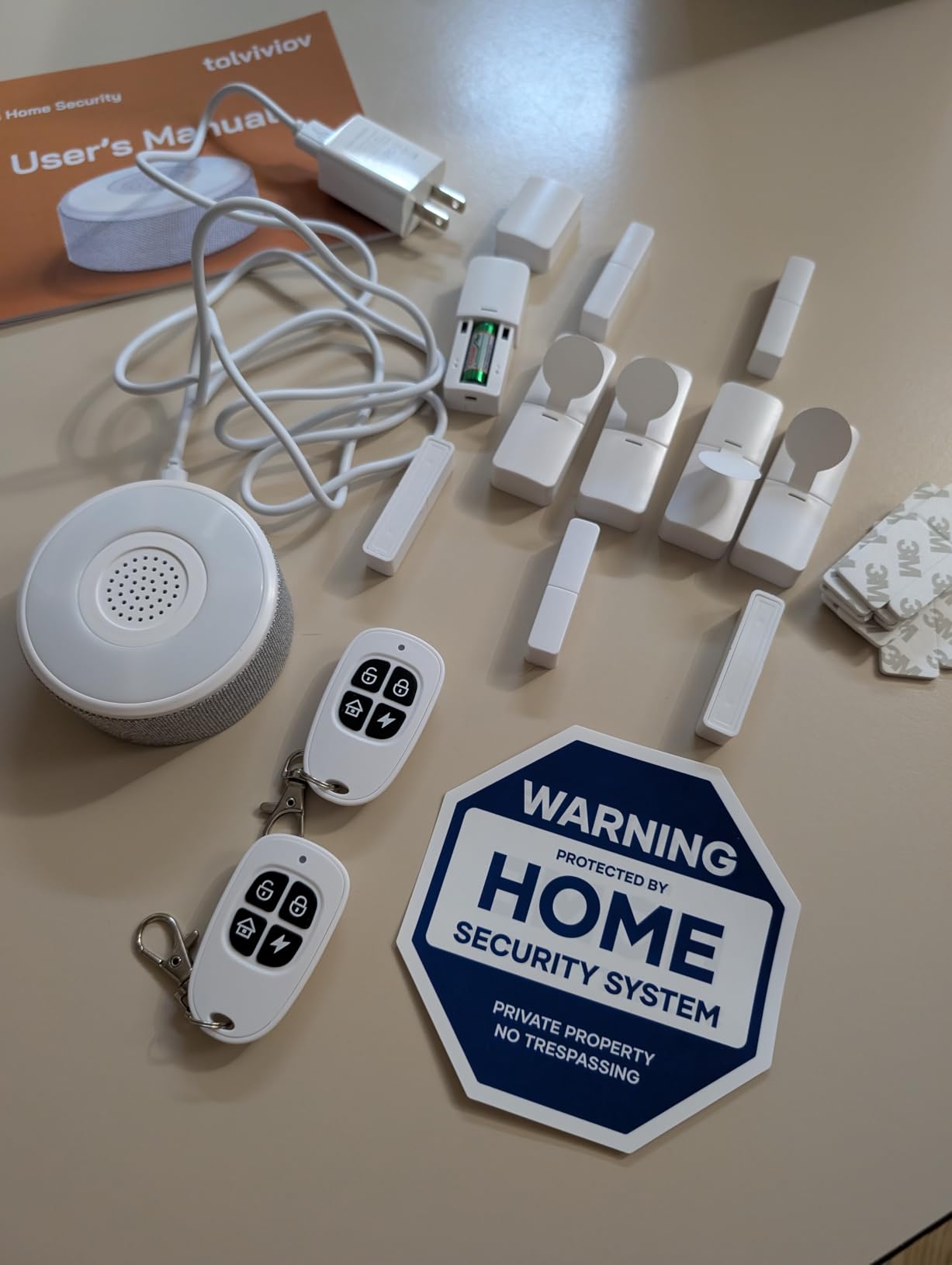 15-Piece WiFi Home Security System, DIY Wireless Alarm Kit, No Subscription | 120dB Loud Alarm, 8-Hour Backup Battery, Instant App Alerts, DIY Installation, No Monthly Fee, Expandable Home Protection customer photo 2
