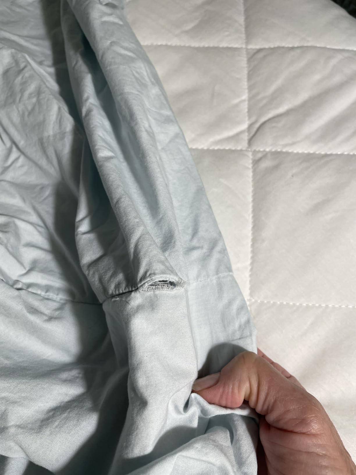 Linen Home 2-Pack King Sheet Set, 100% Cotton Percale Bedding, 8-Piece Value Bundle, Deep Pocket Cooling Bed Sheets for Hot Sleepers, Breathable & Crisp Hotel Quality, Long-Staple Cotton, White customer photo 2