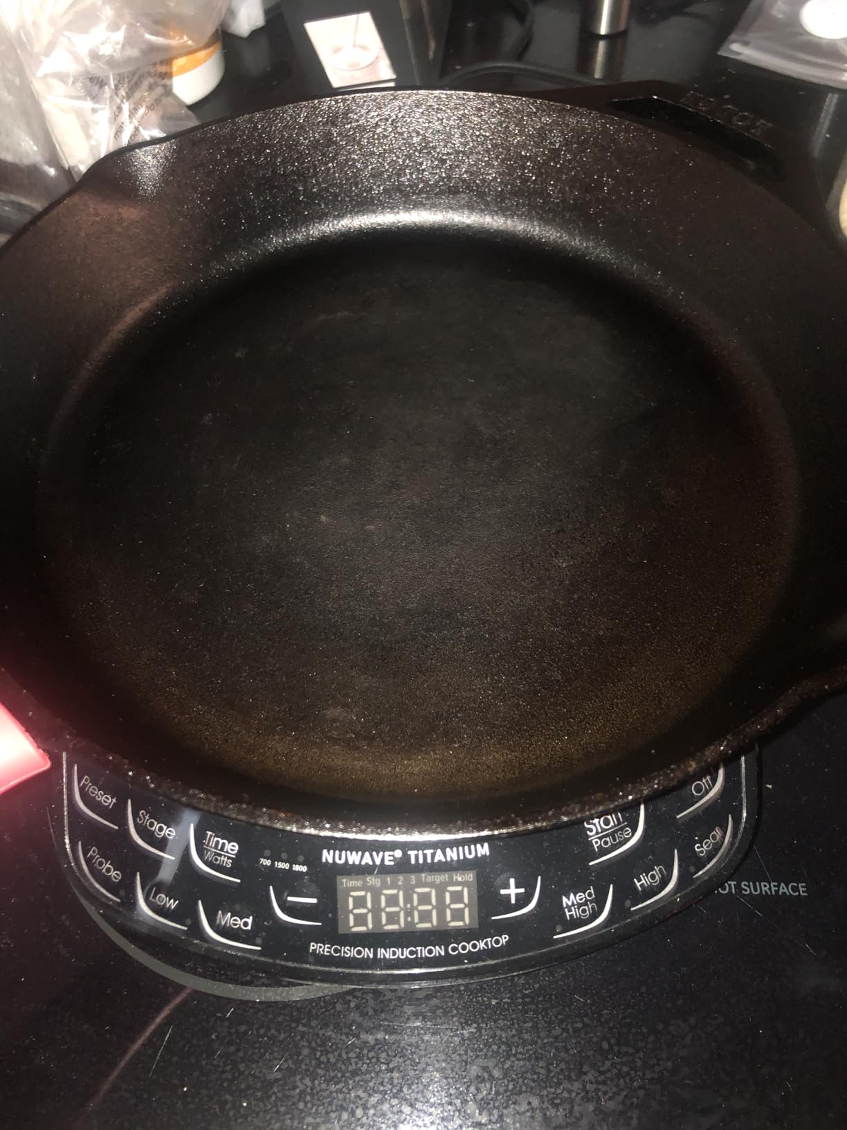 Nuwave Upgraded Induction Cooktop with Patented Digital Temp Probe | 3 Wattage Controls, 8