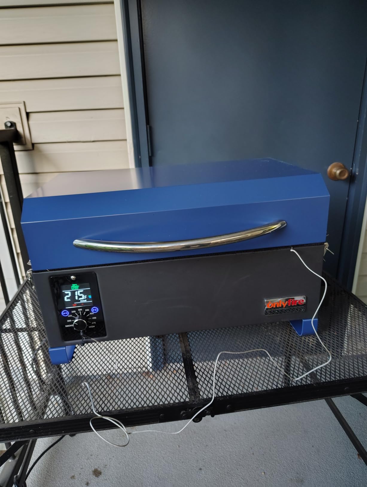 BBQ Wood Pellet Grill Smoker with Meat Probe, 2 Tiers Cooking Area, Portable Tabletop Grilling Stove for Outdoor Kitchen Cooking Smoke and Roast, RV Camping, Black GS314 customer photo 2