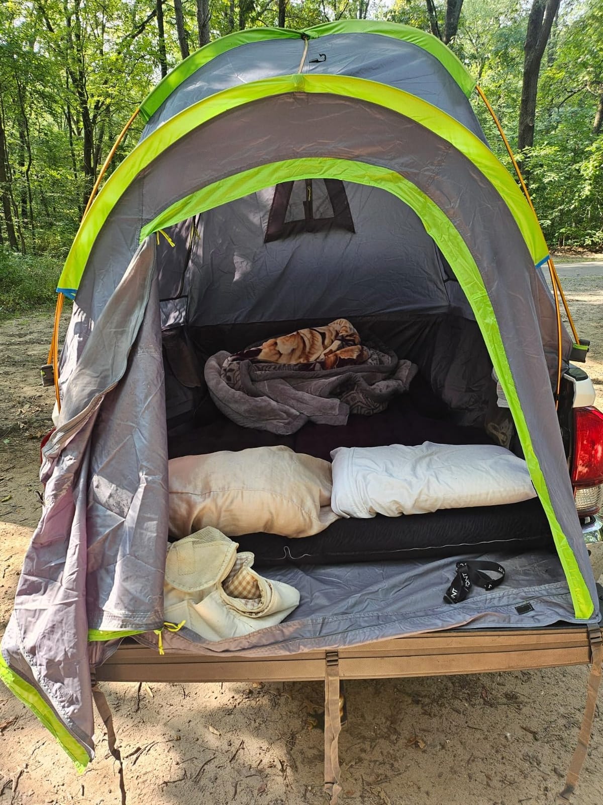 Car Air Mattress, Inflatable SUV Truck Camping Mattress for Back Seat, Thickened Travel Car Bed Sleeping Pad with Air Pump 2 Pillows customer photo 1