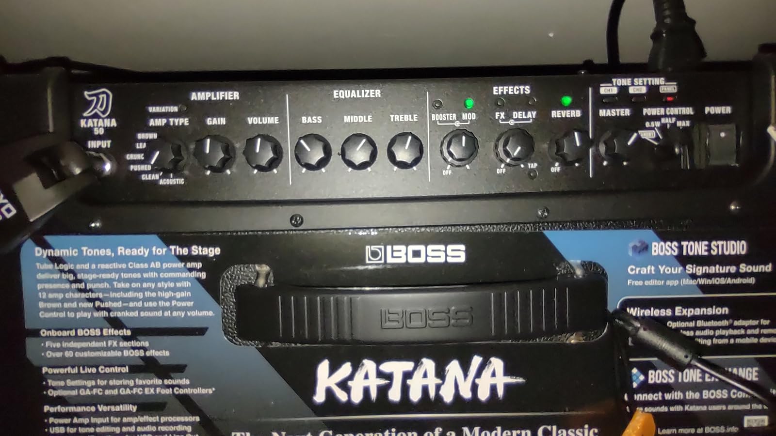 BOSS Katana-50 Gen 3 Guitar Amplifier customer photo 1