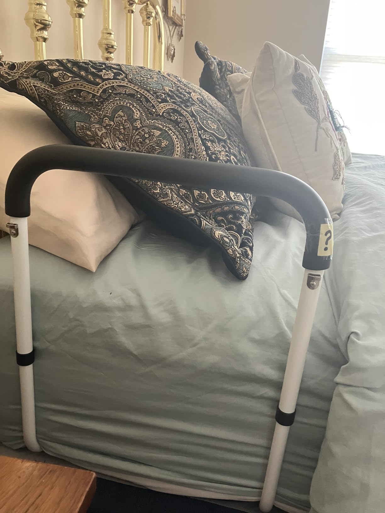 KingPavonini Bed Rails for Elderly Adults Safety, 350LB Support, Model BS04 | Adjustable Bed Cane, Non-Slip Ergonomic Handle & Storage Bag, Tool-Free, Stable Bed Railings for Seniors & Post Surgery customer photo 2