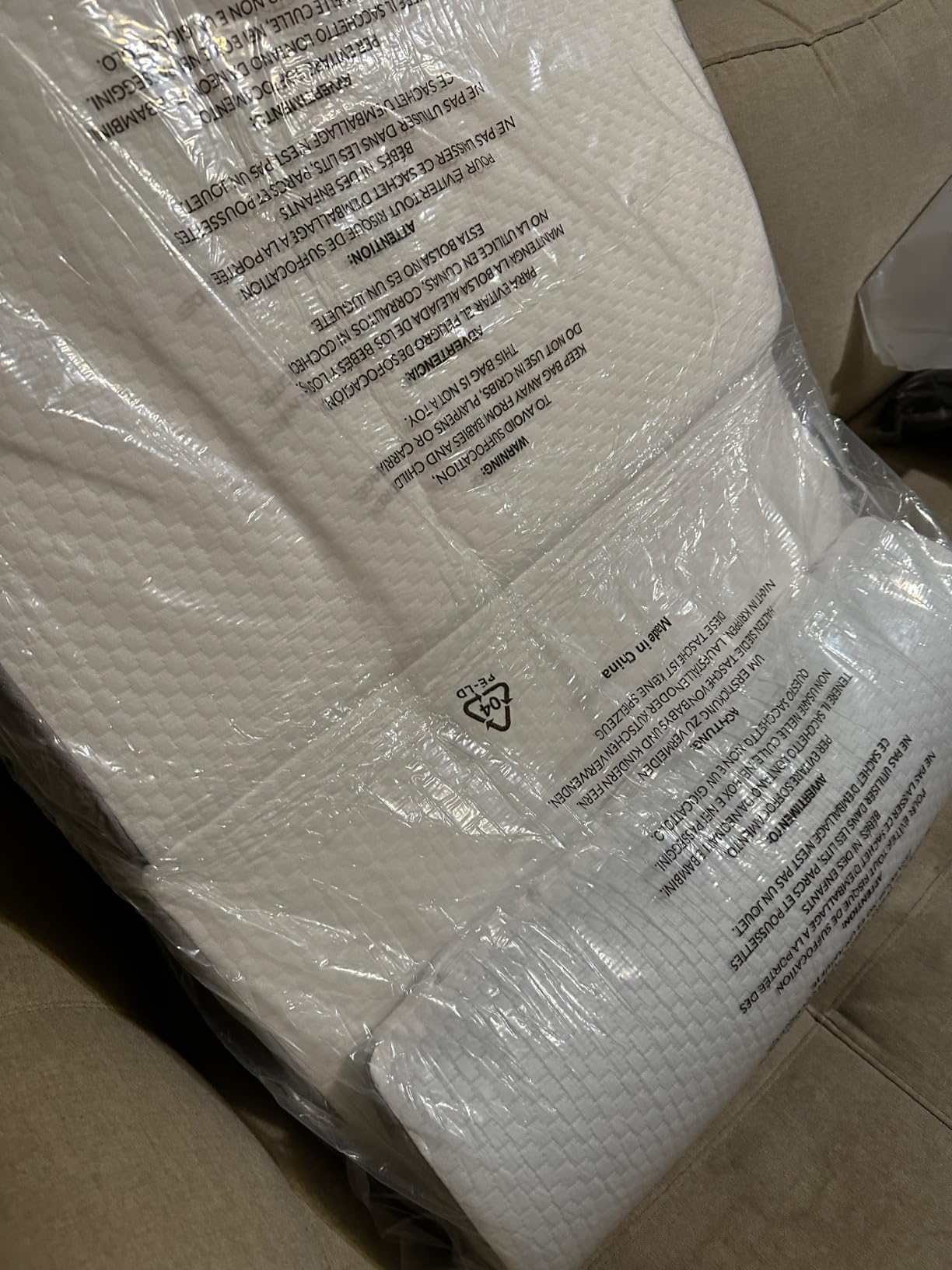 BIEEZZK Wedge Pillow Set for After Surgery, Wedge Pillow for Acid Reflux, Bed Wedge Pillow with Adjustable 9&12inch for Headboard,Sleeping, Orthopedic Memory Foam for Neck&Back Support, White/Grey customer photo 1