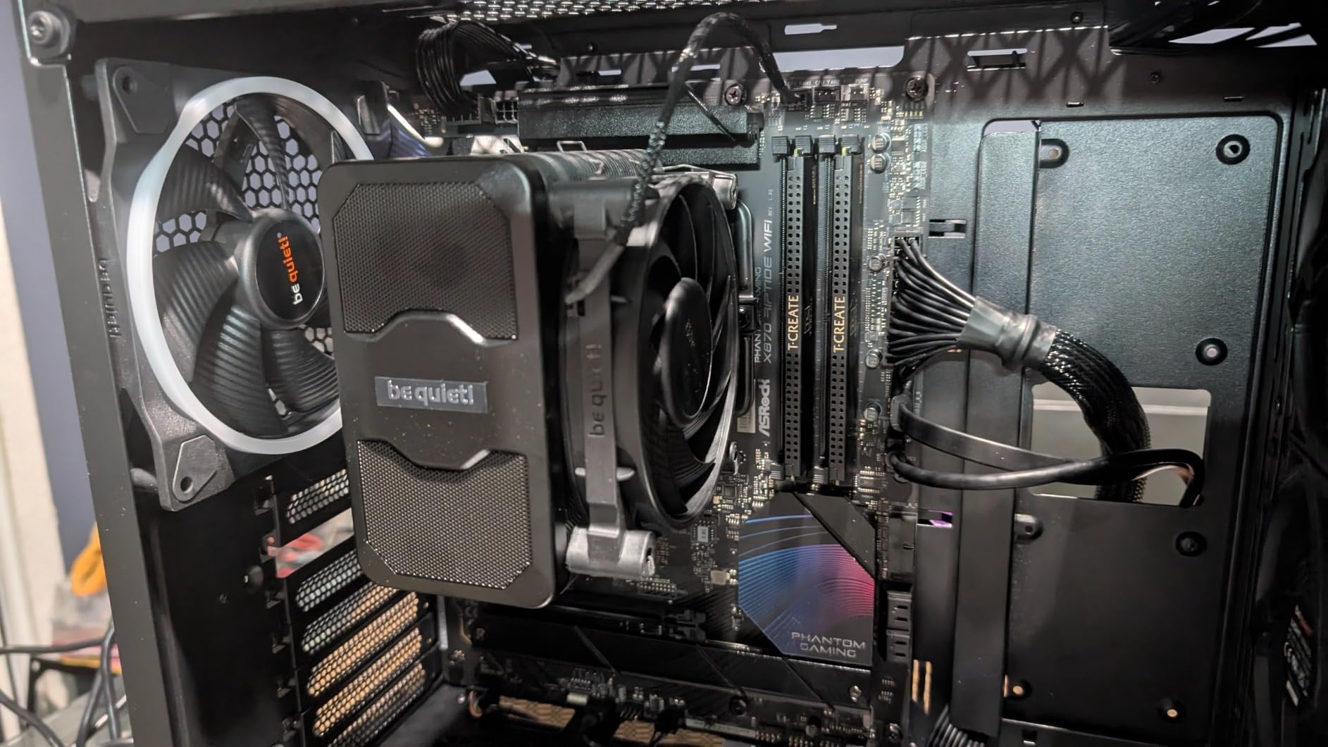 be quiet! Dark Rock 5 Air CPU Cooler, High RAM and VRM Cooler Compatibility | 6 high-Performance Heat Pipes, Silent Wings 4 120mm Fluid Dynamic Bearing PWM Fan, High Airflow, Silent Operation customer photo 1