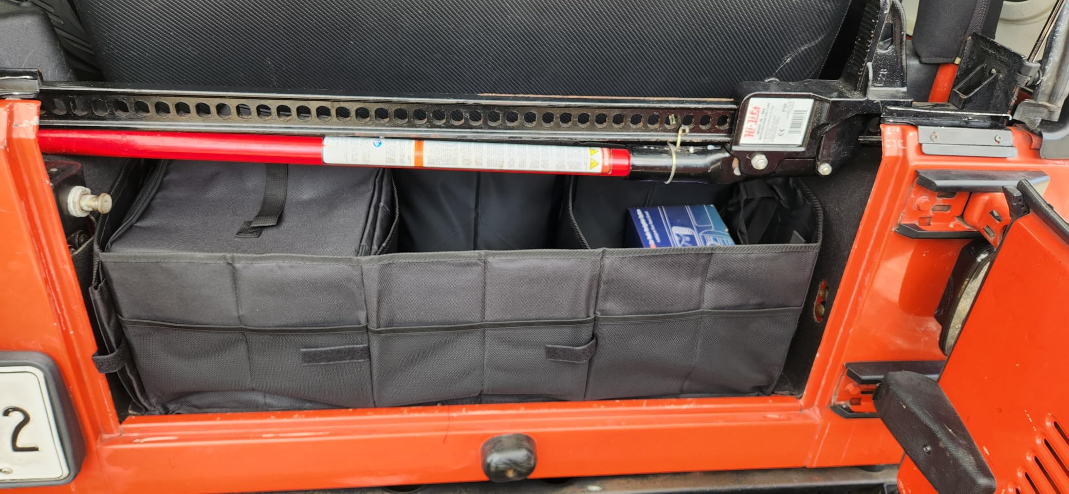 HOTOR Trunk Organizer, Sturdy Foldable with Cooler for Car, SUV | Detachable Cooler Bag, 3 Compartments customer photo 1