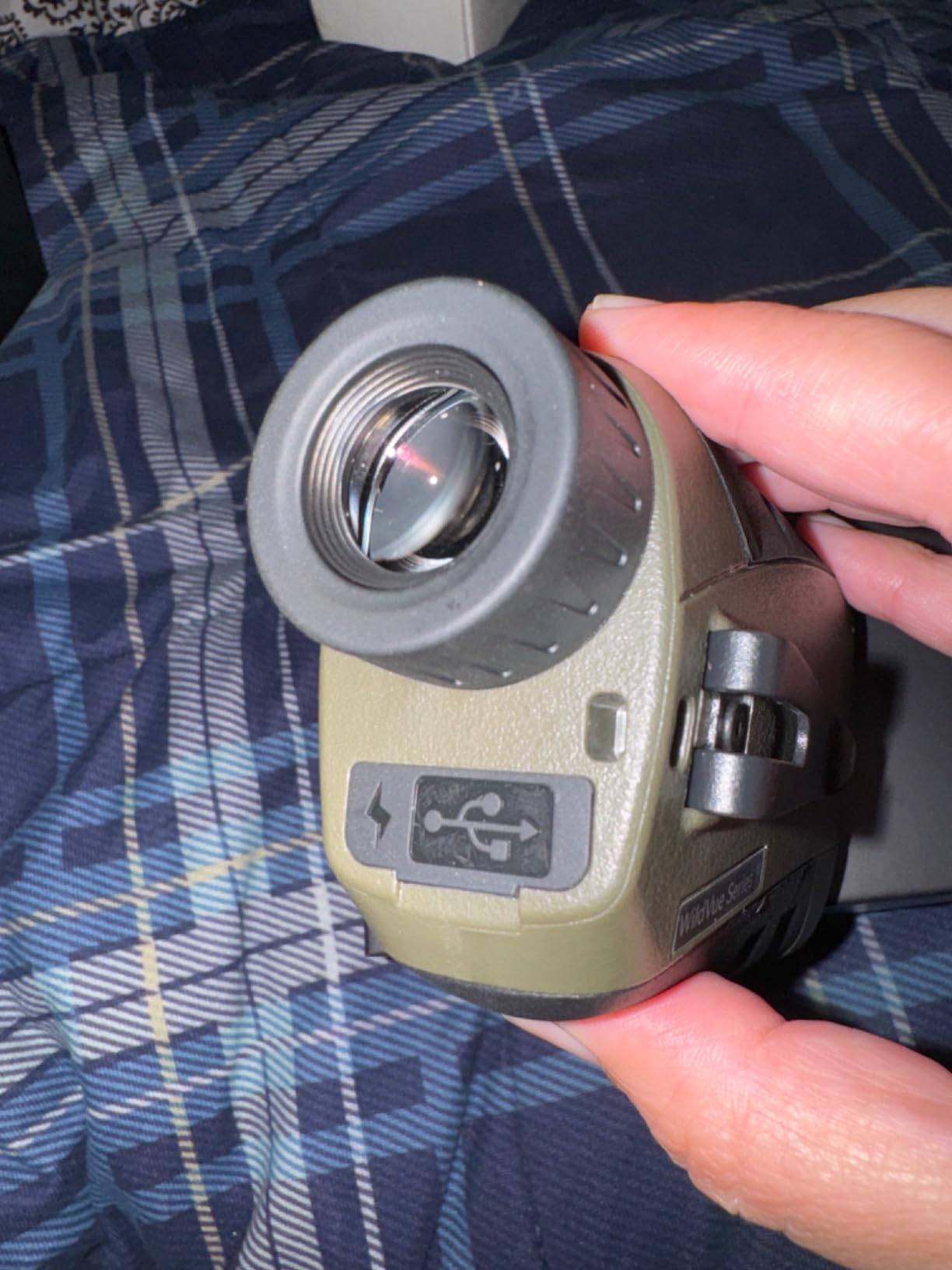 REDTIGER H002 Hunting Rangefinder with Angle & Speed, 1600 Yards | 7X Magnification, Water Resistant, Rechargeable, for Bow Hunting, Shooting & Archery, Clearer and Accurate on Measurement customer photo 2