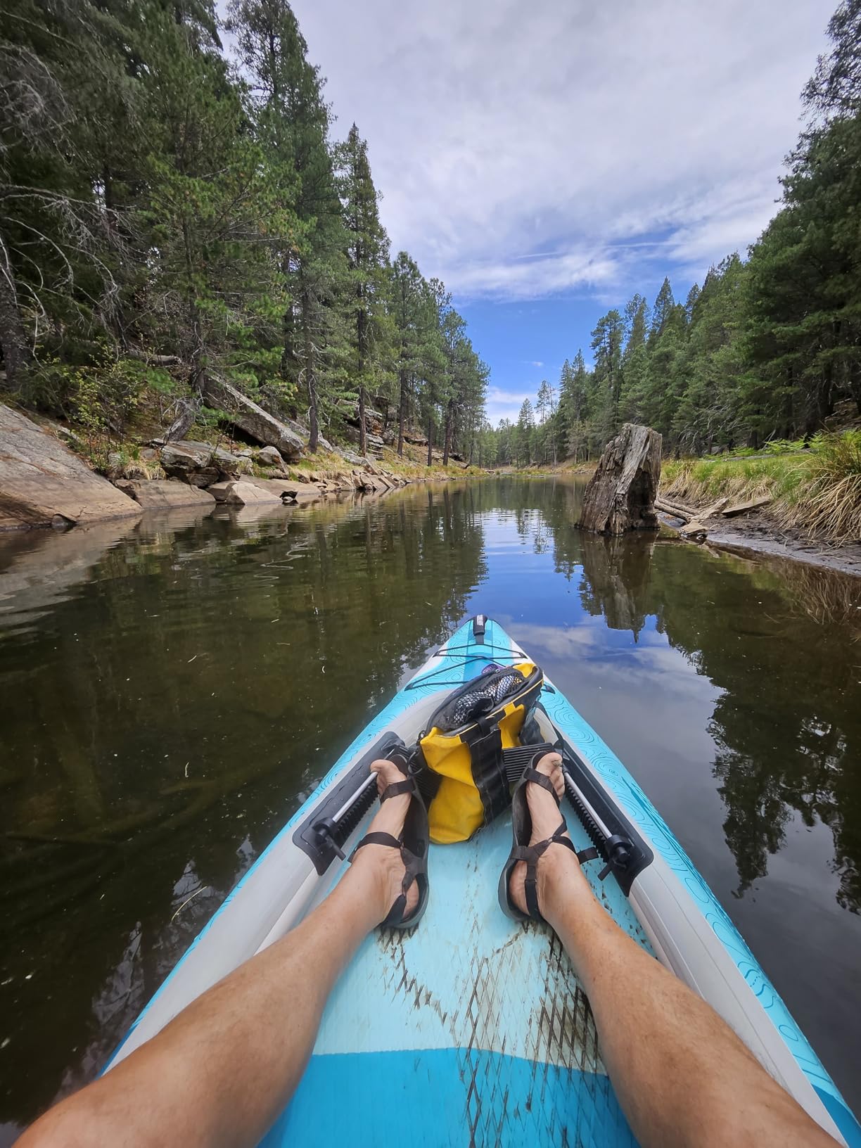 Sea Eagle EZLITE 10 Ultralight, All Woven, Drop Stitch, Rigid, High Performance, Easy Setup, 10' Solo Inflatable Kayak w/Backpack, Seat Paddle and Adjustable Footrests customer photo 1