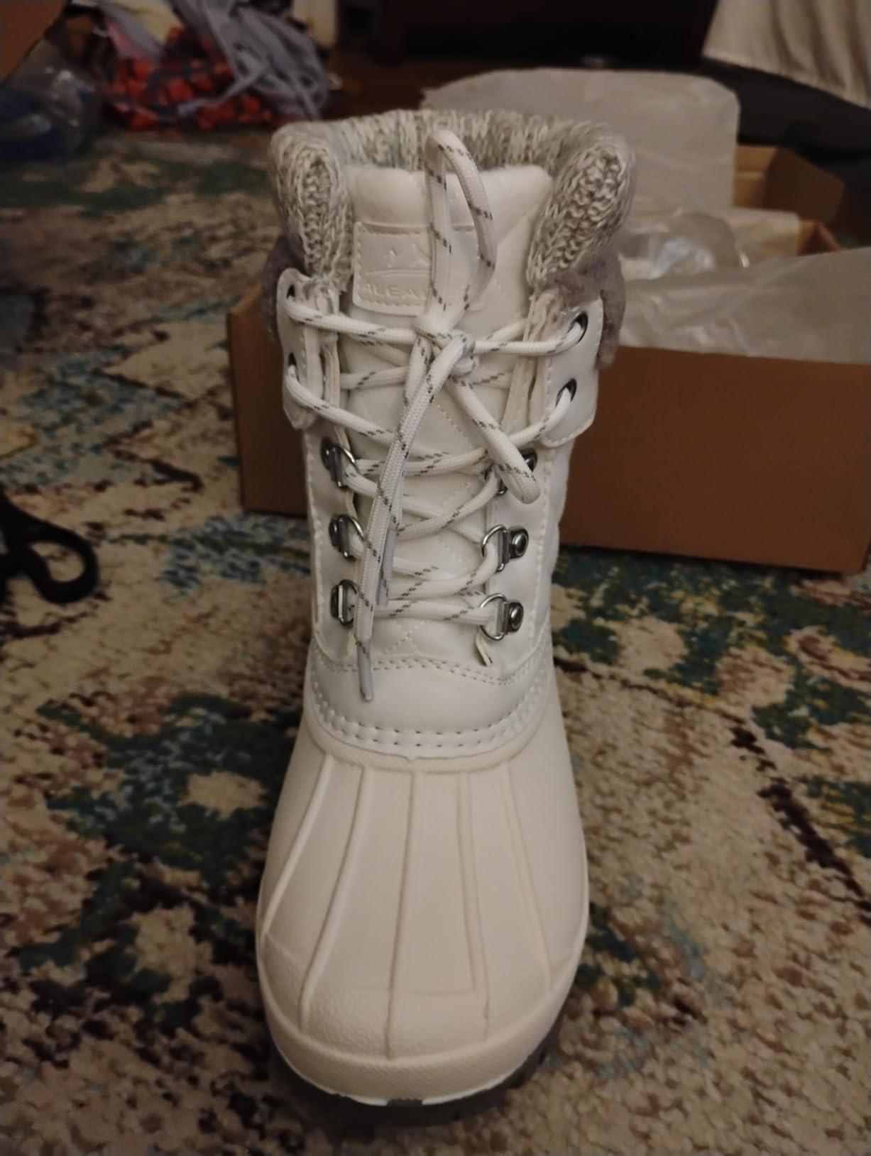 ALEADER Womens Winter Snow Boots | Waterproof Shell | Duck Boots customer photo 1