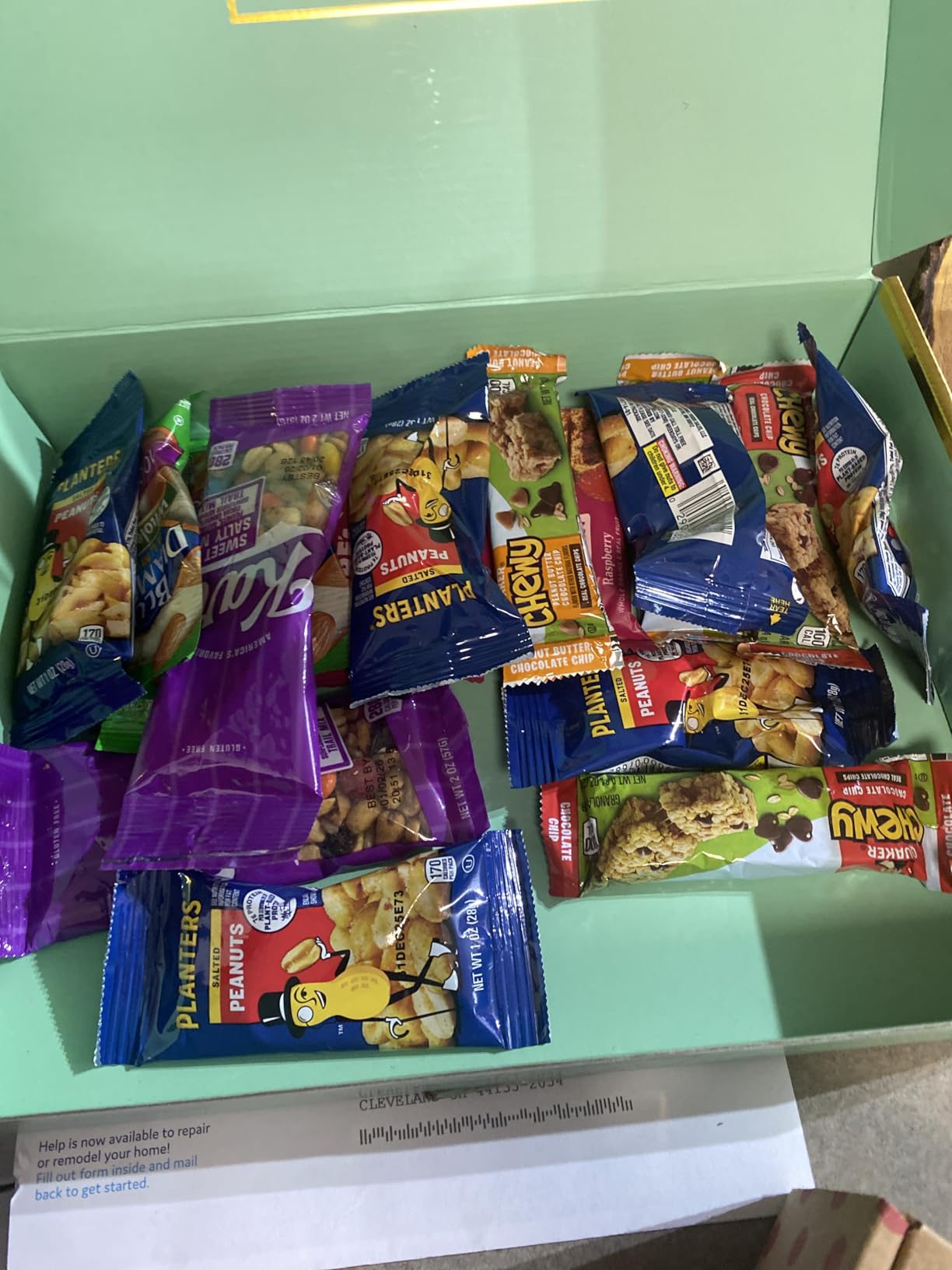Healthy Snack Variety Box for Adults - Deluxe Assortment with Granola Bars, Nut Mixes, and Fruit Snacks for Families, Office, Gifts, and Travel (28 Count) customer photo 1