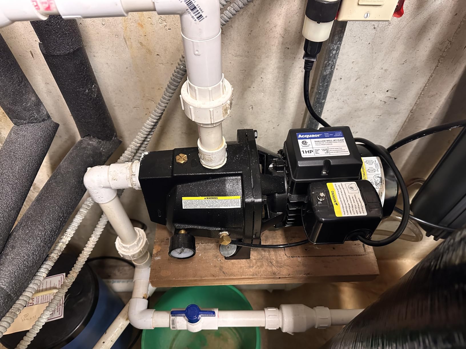 Shallow Well Jet Pump, Cast Iron, Well Depth Up to 25ft, 115V/230V Dual Voltage, Automatic Pressure Switch customer photo 1